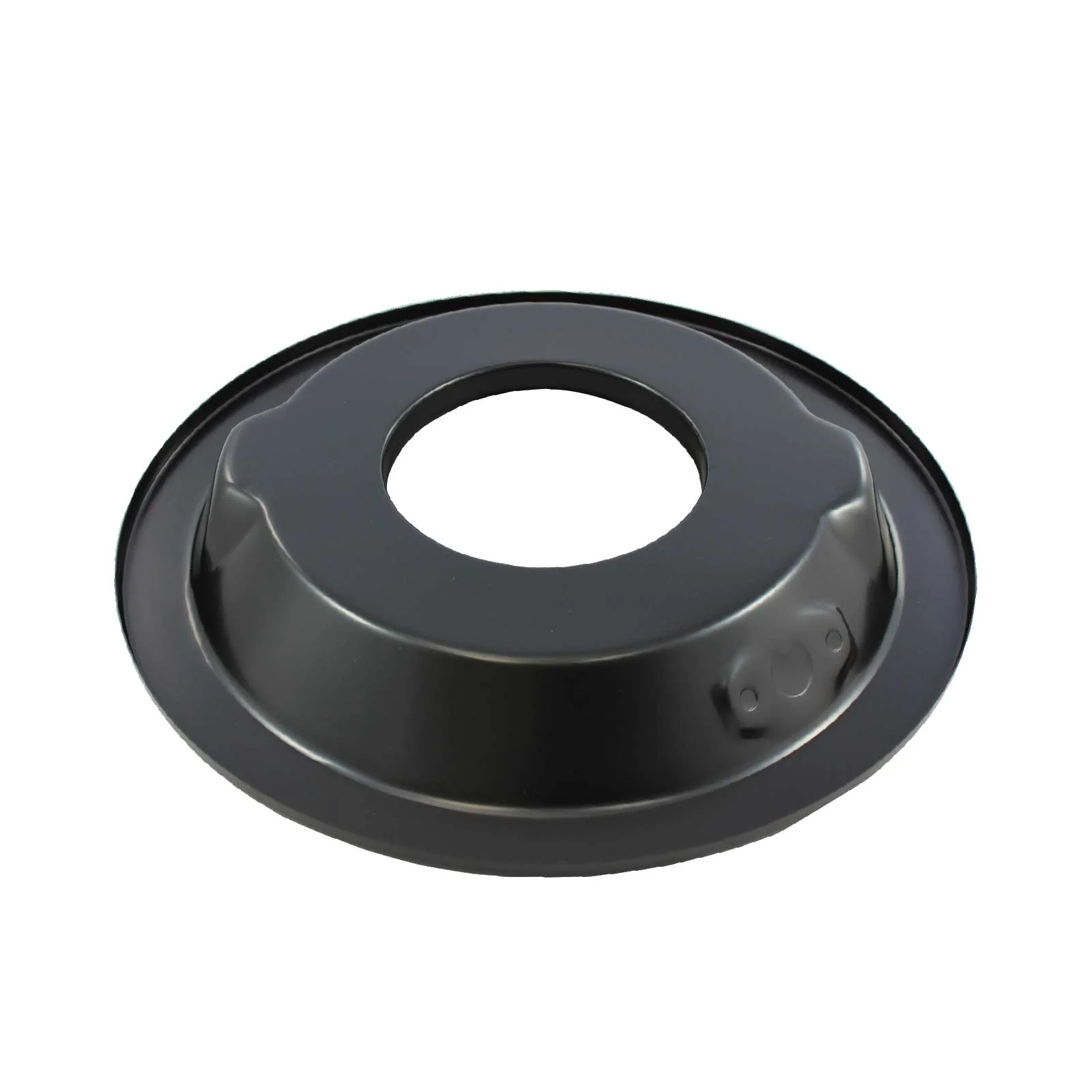 14" Black Steel Air Cleaner Base - Hi-Lip - Image 2