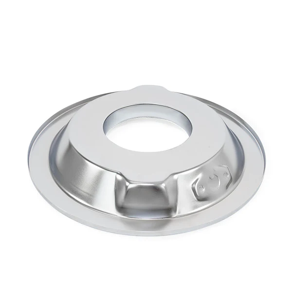 14" Chrome Steel Air Cleaner Base - Recessed - Image 2