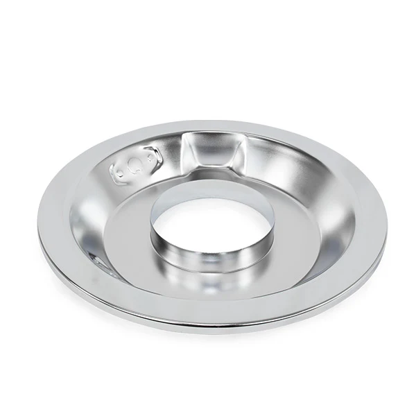14" Chrome Steel Air Cleaner Base - Recessed - Image 3