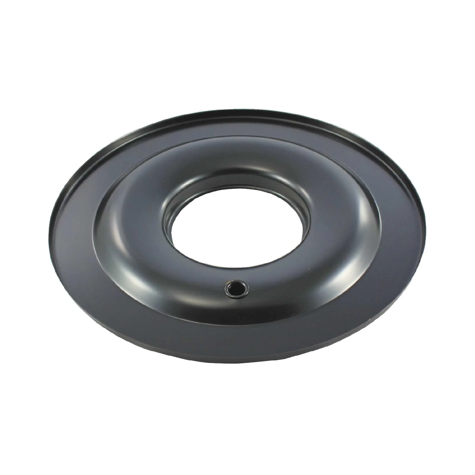 14" Steel Flat Air Cleaner Base - Black