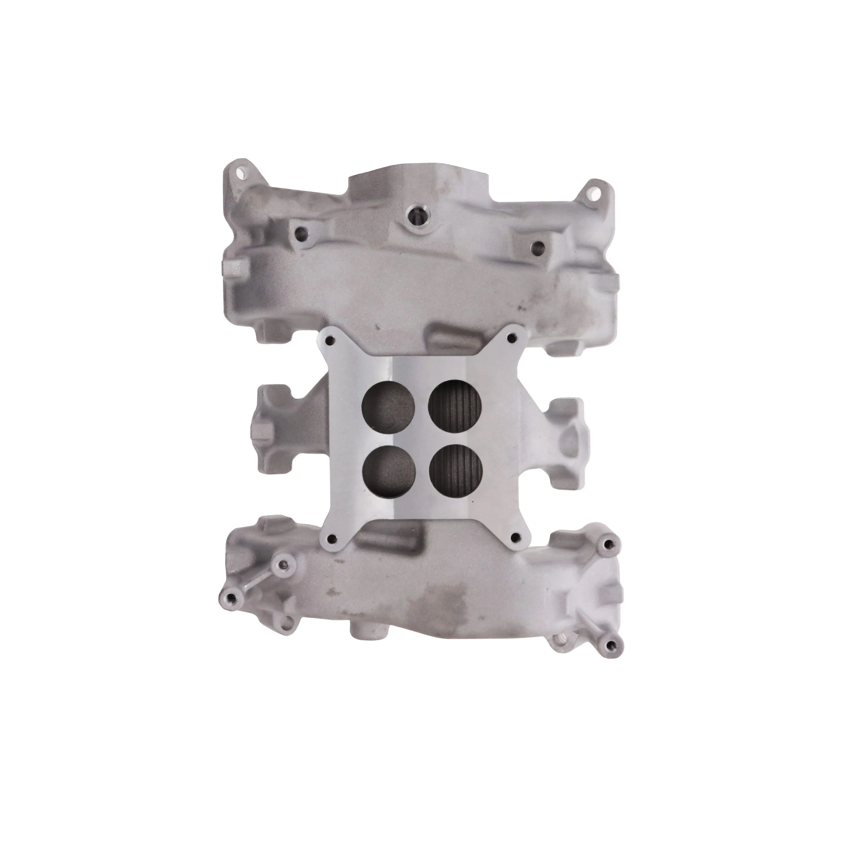 1955-1957 Ford Thunderbird 4 Barrel 4V Aluminum Intake Manifold, ECB-9425-B 272,292,312 - Satin - Image 3