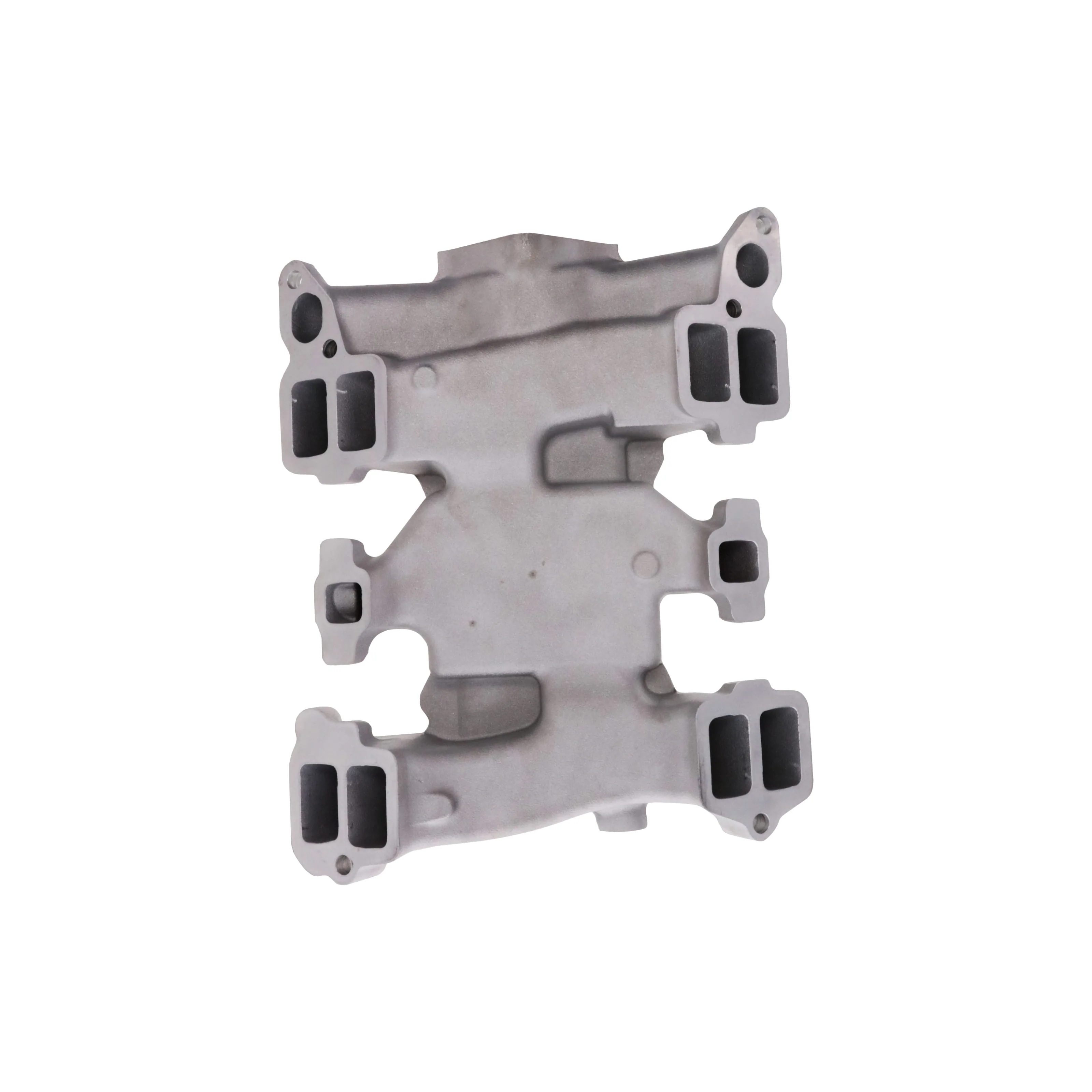 1955-1957 Ford Thunderbird 4 Barrel 4V Aluminum Intake Manifold, ECB-9425-B 272,292,312 - Satin - Image 4