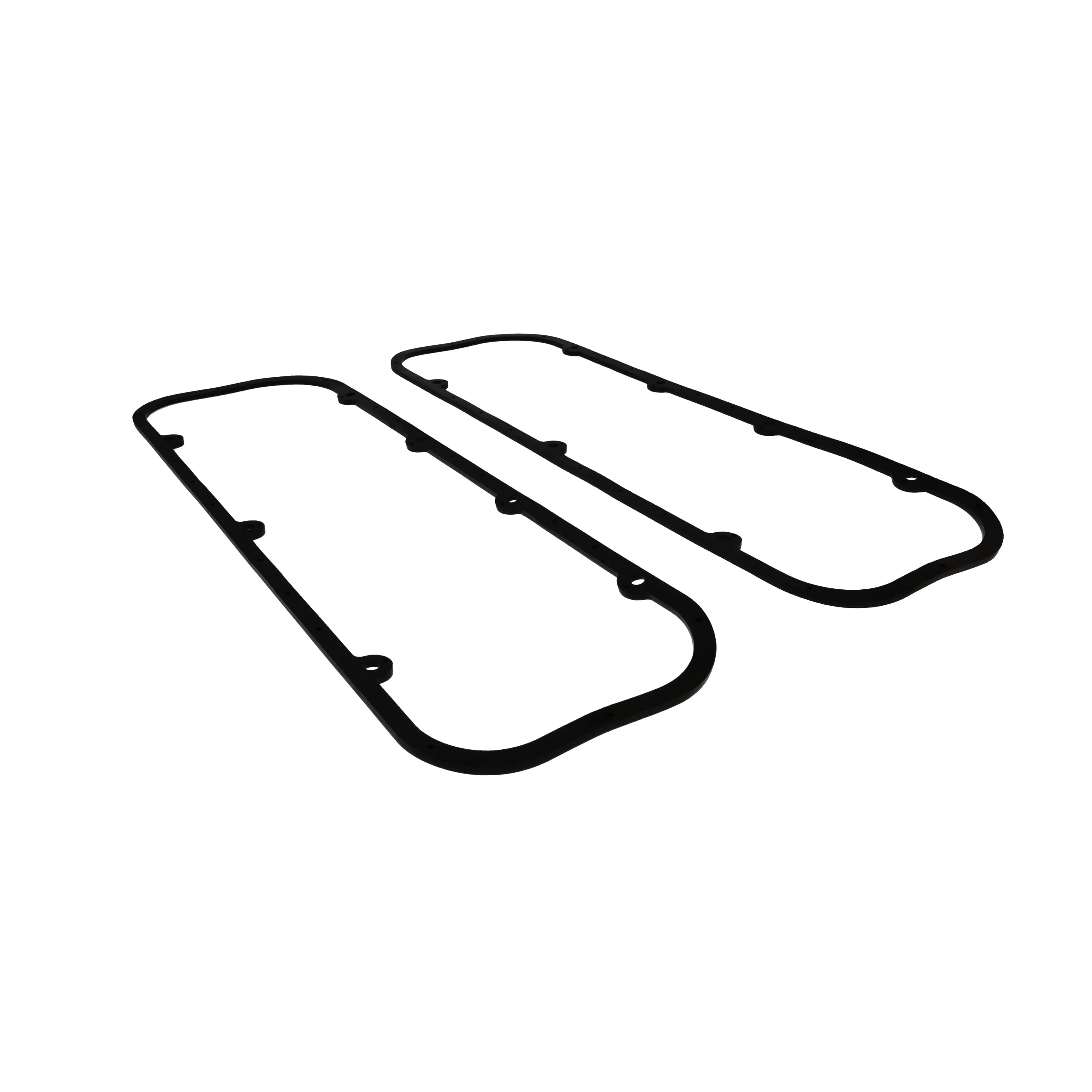 1965-1995 Chevy BB Valve Cover Gaskets 3/16" Black Neoprene with Steel Core - Image 3