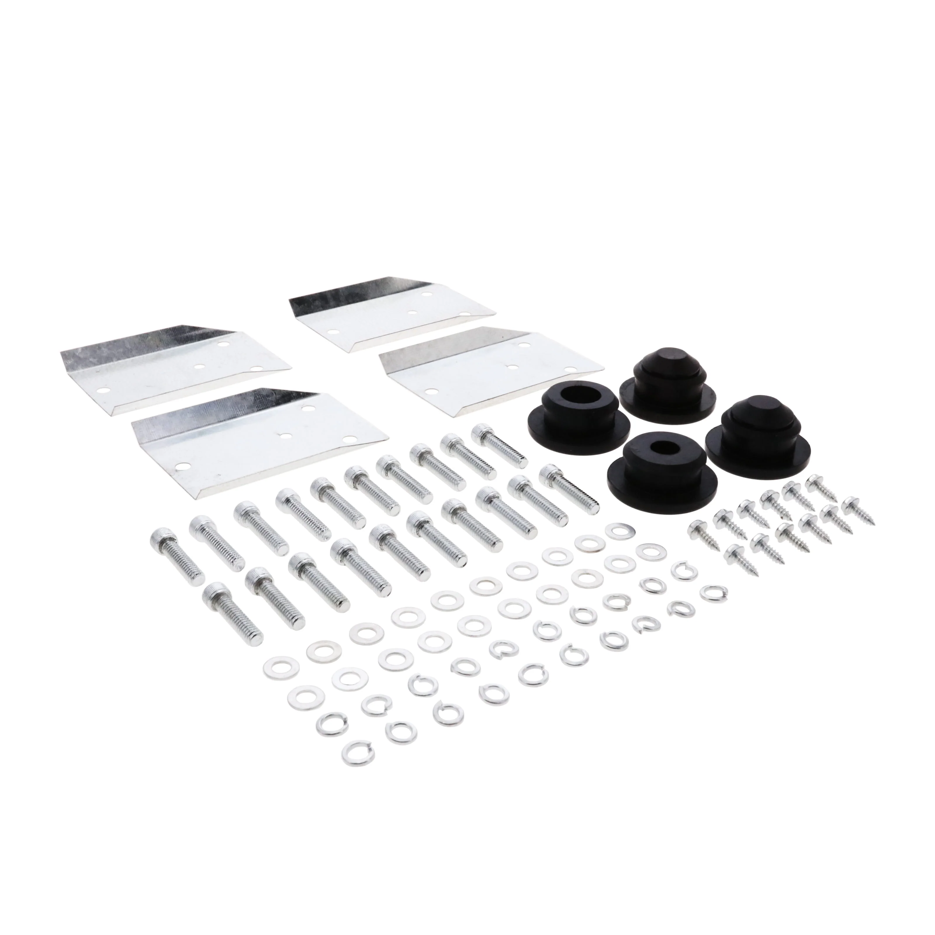 1992-2003 Mopar SB V8 Finned Aluminum Valve Covers, 3 1/2" Ex. 3 1/8" In. Ht., 1.25" Hole, Black - Image 6