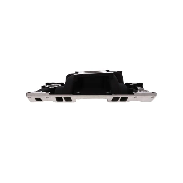 1996-2002 Chevy Small Block Vortec Aluminum Intake Manifold, Dual Plane - Black - Image 3