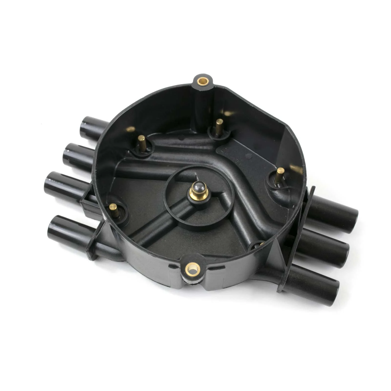Black V8 Vortec Distributor Female Cap and Rotor Kit - Image 2