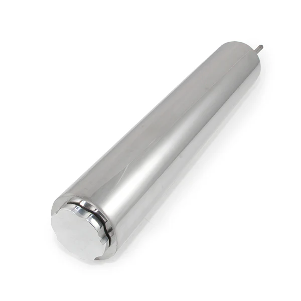 3" x 16" Stainless Steel Overflow Tank - Polished - Image 3