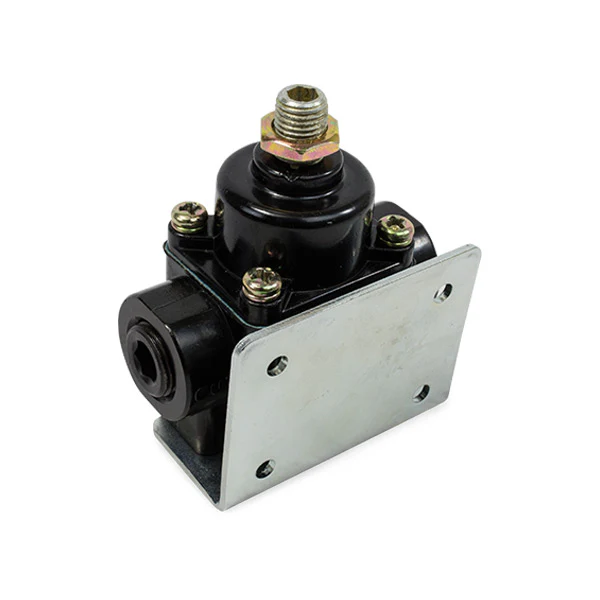 4.5 - 9 PSI Aluminum Fuel Pressure Regulator - Black - Image 2