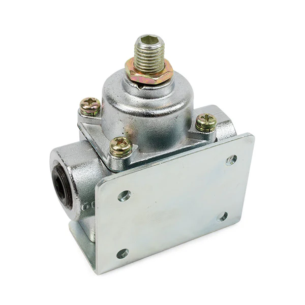 4.5 - 9 PSI Aluminum Fuel Pressure Regulator - Chrome - Image 2
