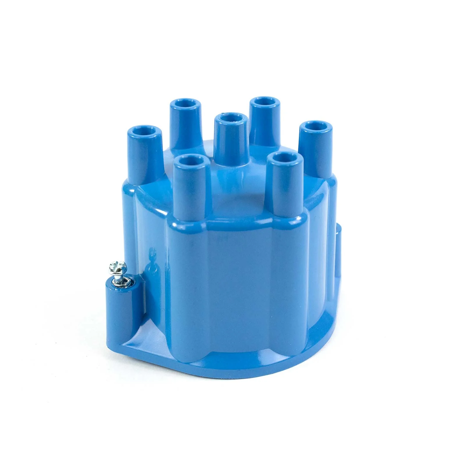 6-Cylinder Female Pro Series Distributor Cap & Rotor Kit - Blue - Image 2