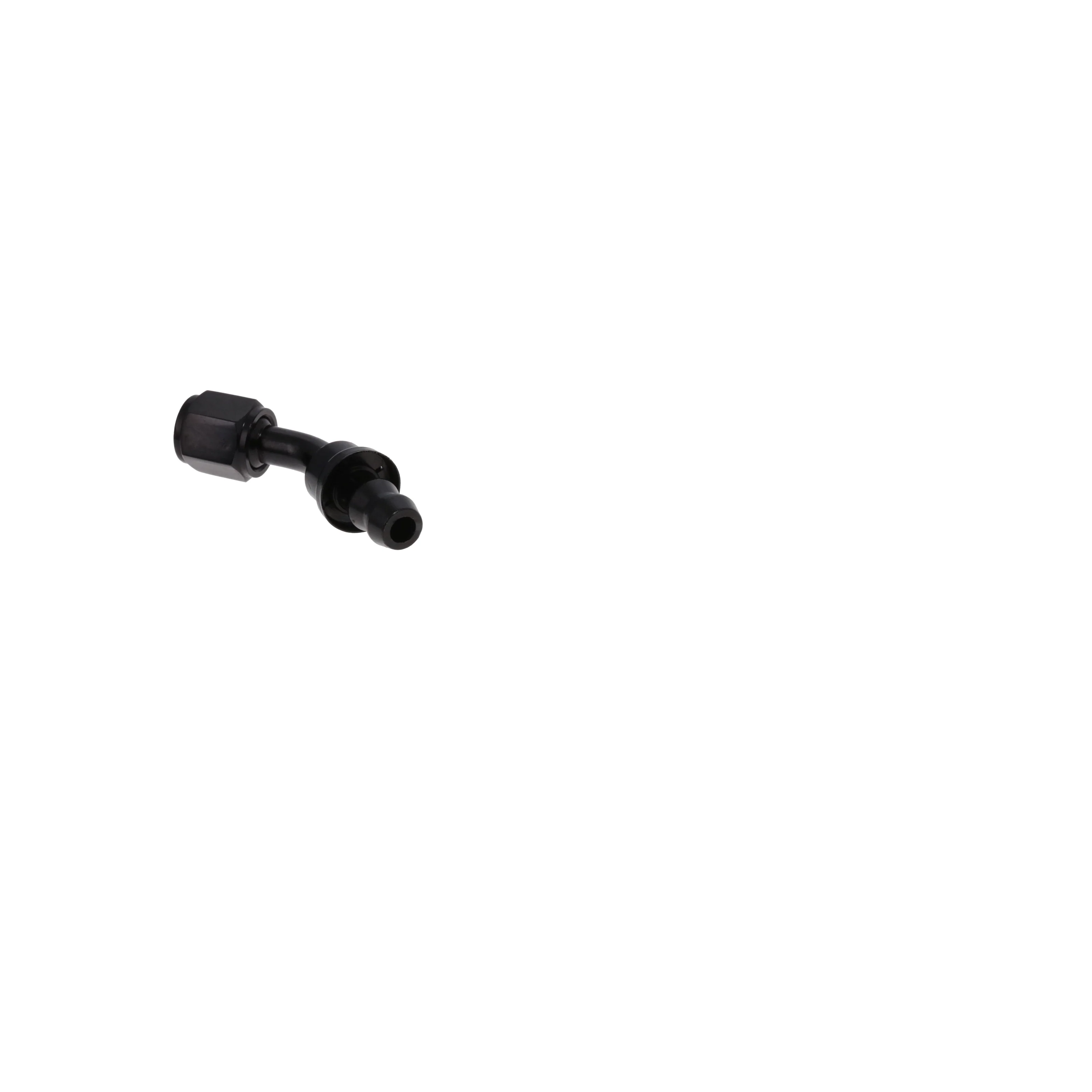 -6AN Female Swivel to 3/8 in. Push-on 45 Degree Fuel Hose End Fitting - Image 3