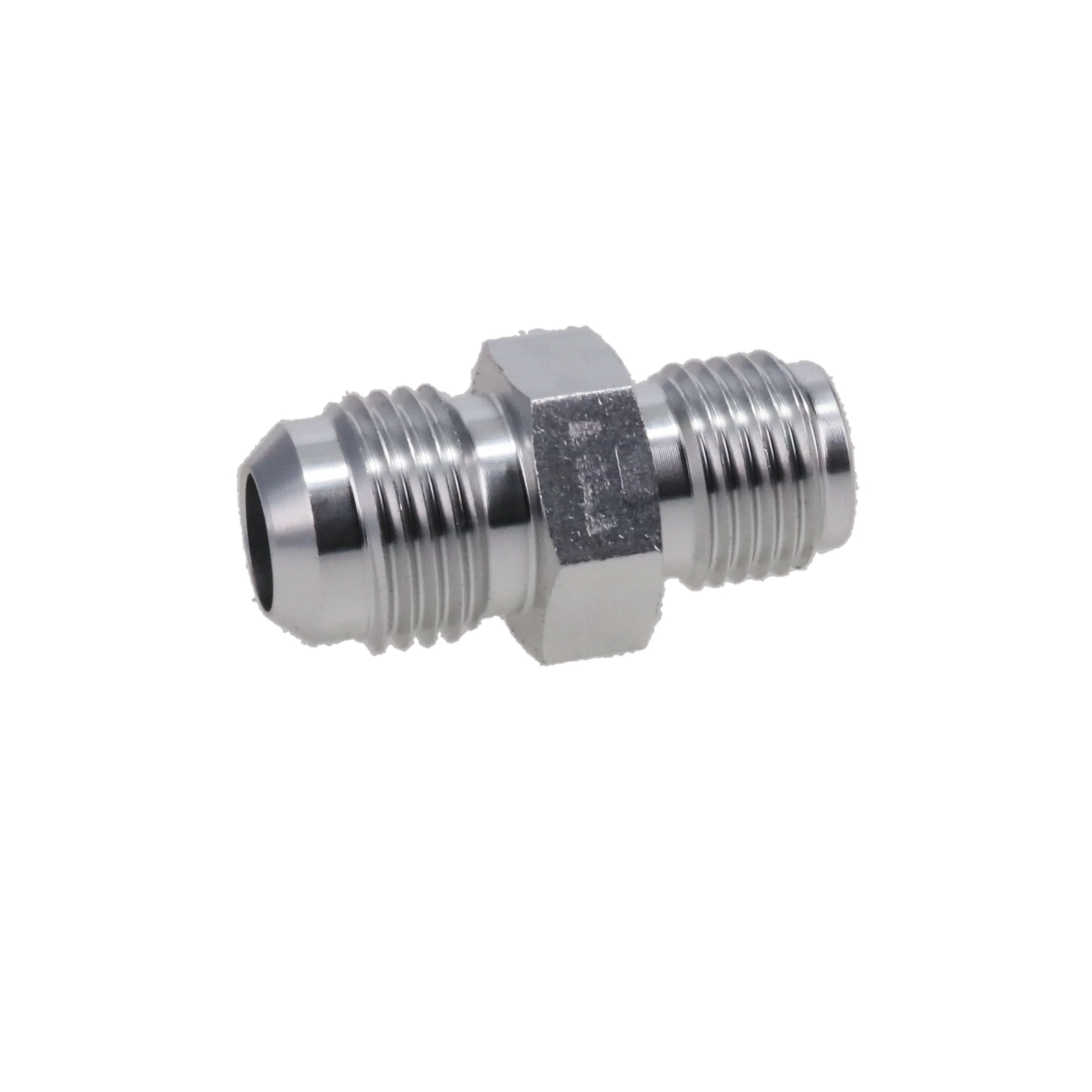 -6AN Male Flare to 1/2-20 Inverted Flare Power Steering Adapter Fitting - Image 2