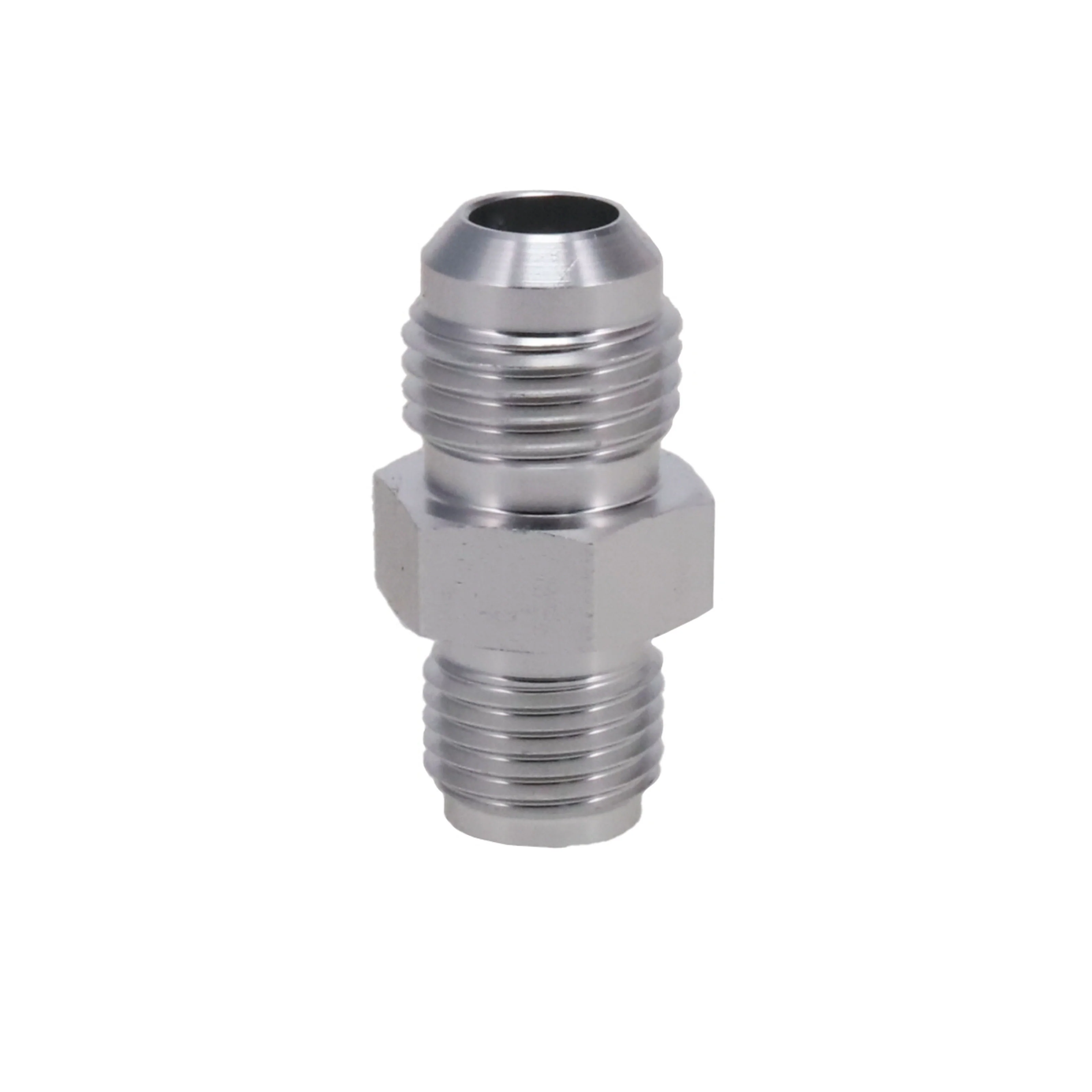 -6AN Male Flare to 1/2-20 Inverted Flare Power Steering Adapter Fitting - Image 3