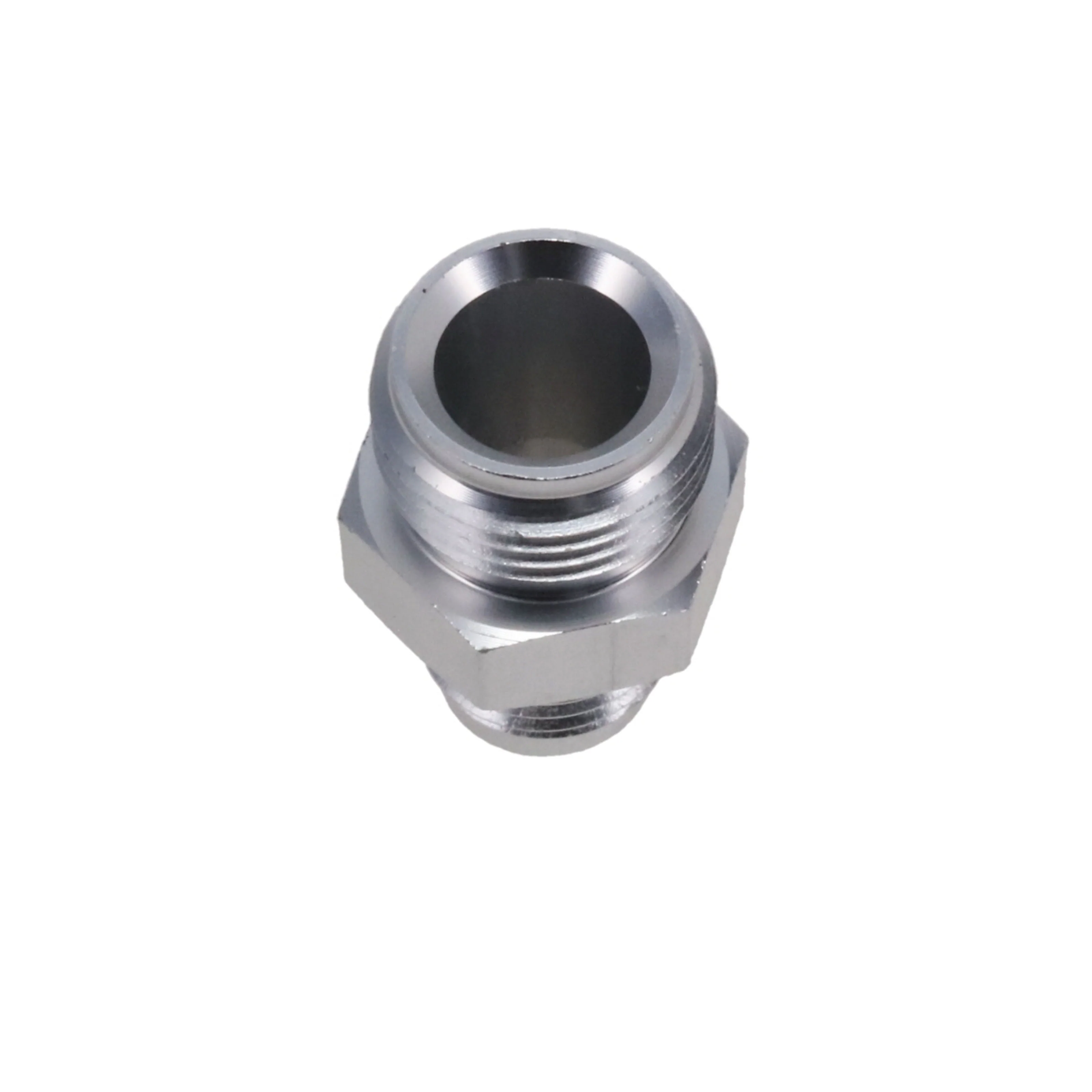 -6AN Male Flare to M18-1.5 O-Ring Power Steering Adapter Fitting - Image 3