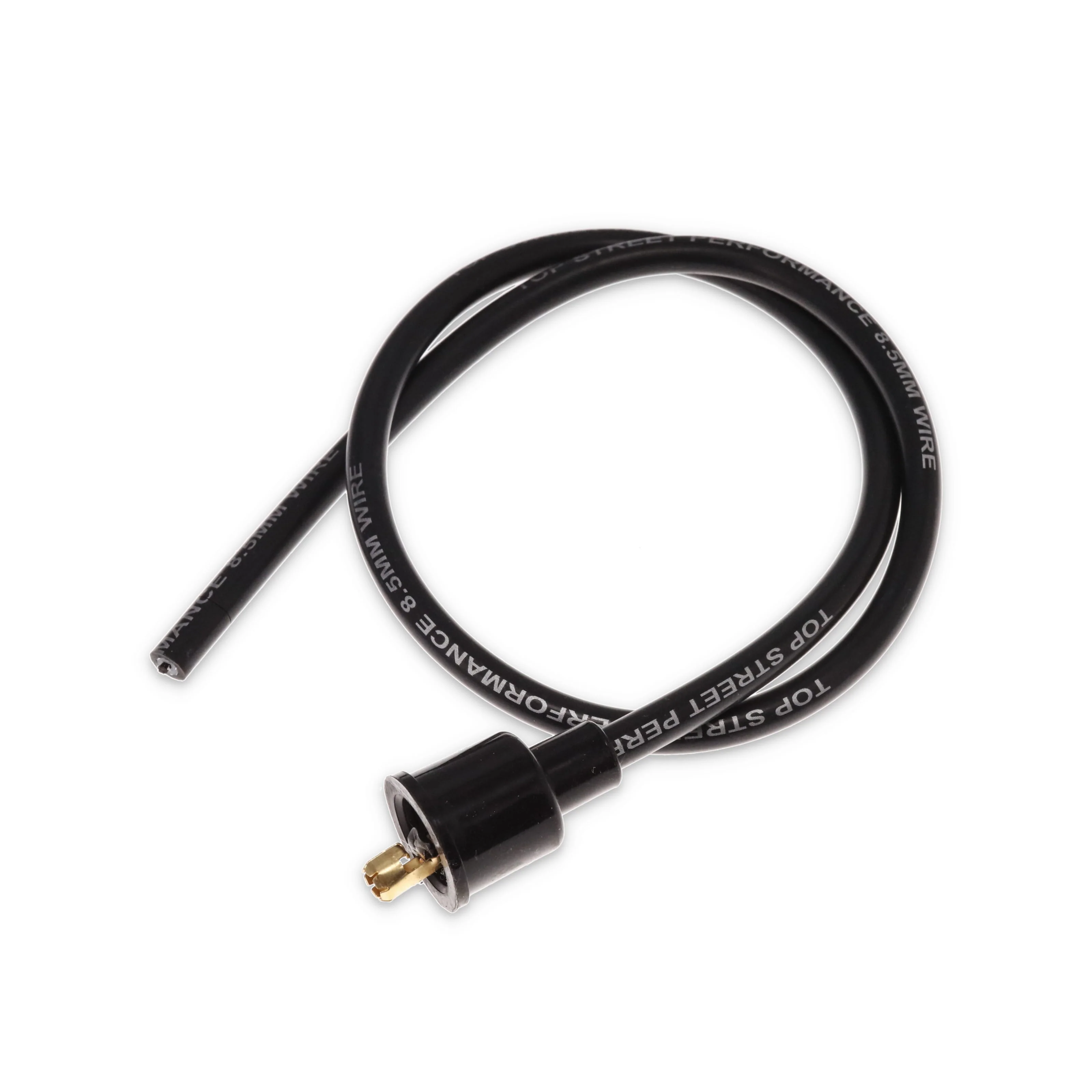 8.5mm Universal Ignition Wires with 135° Plug Boots - Black - Image 4