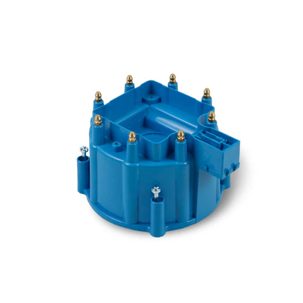 8-Cylinder HEI Distributor Cap - Blue
