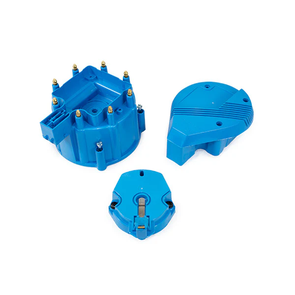 8-Cylinder HEI Super Cap & Rotor Kit - Blue
