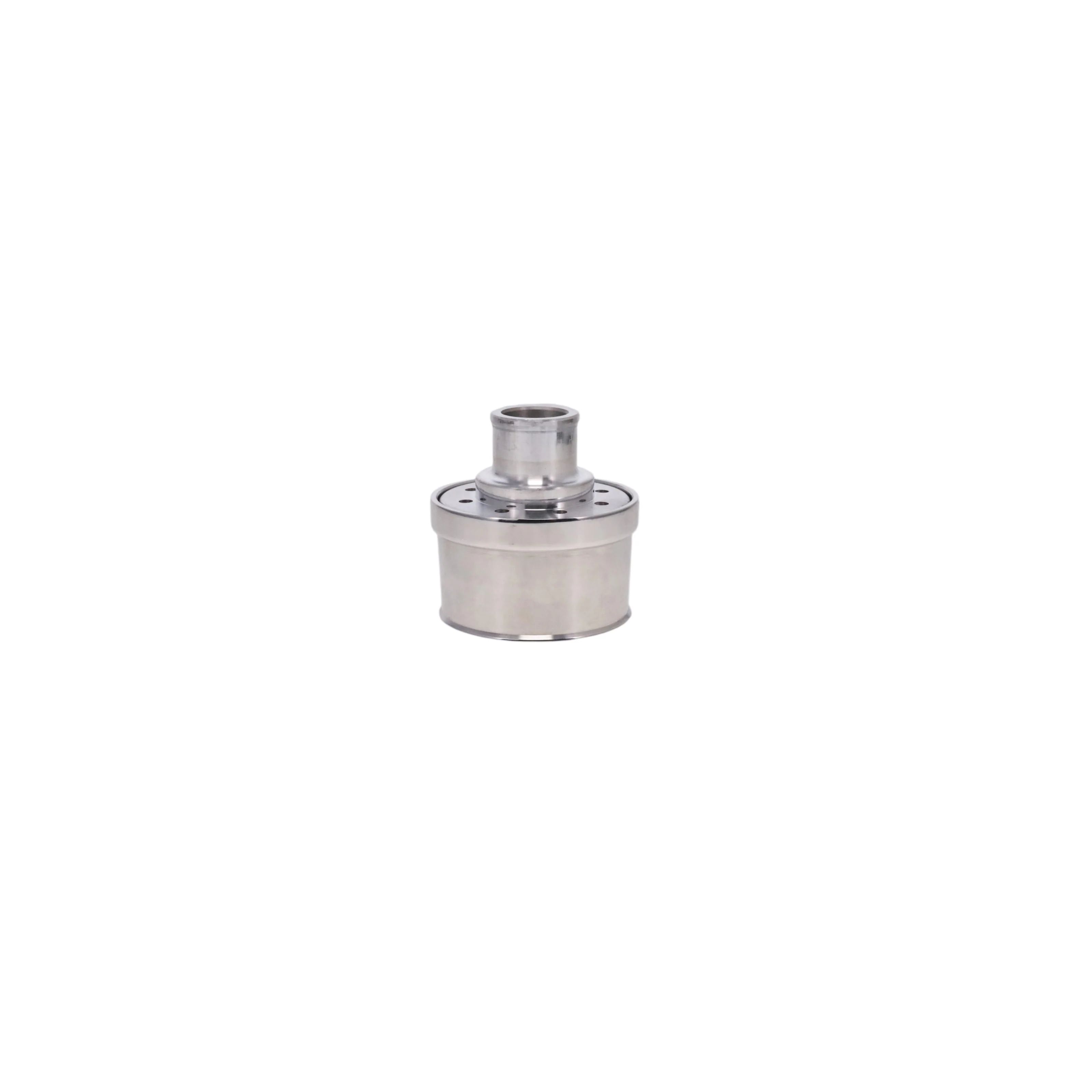 Aluminum  Breather Cap, Push-In Ball-Milled - Polished - Image 4