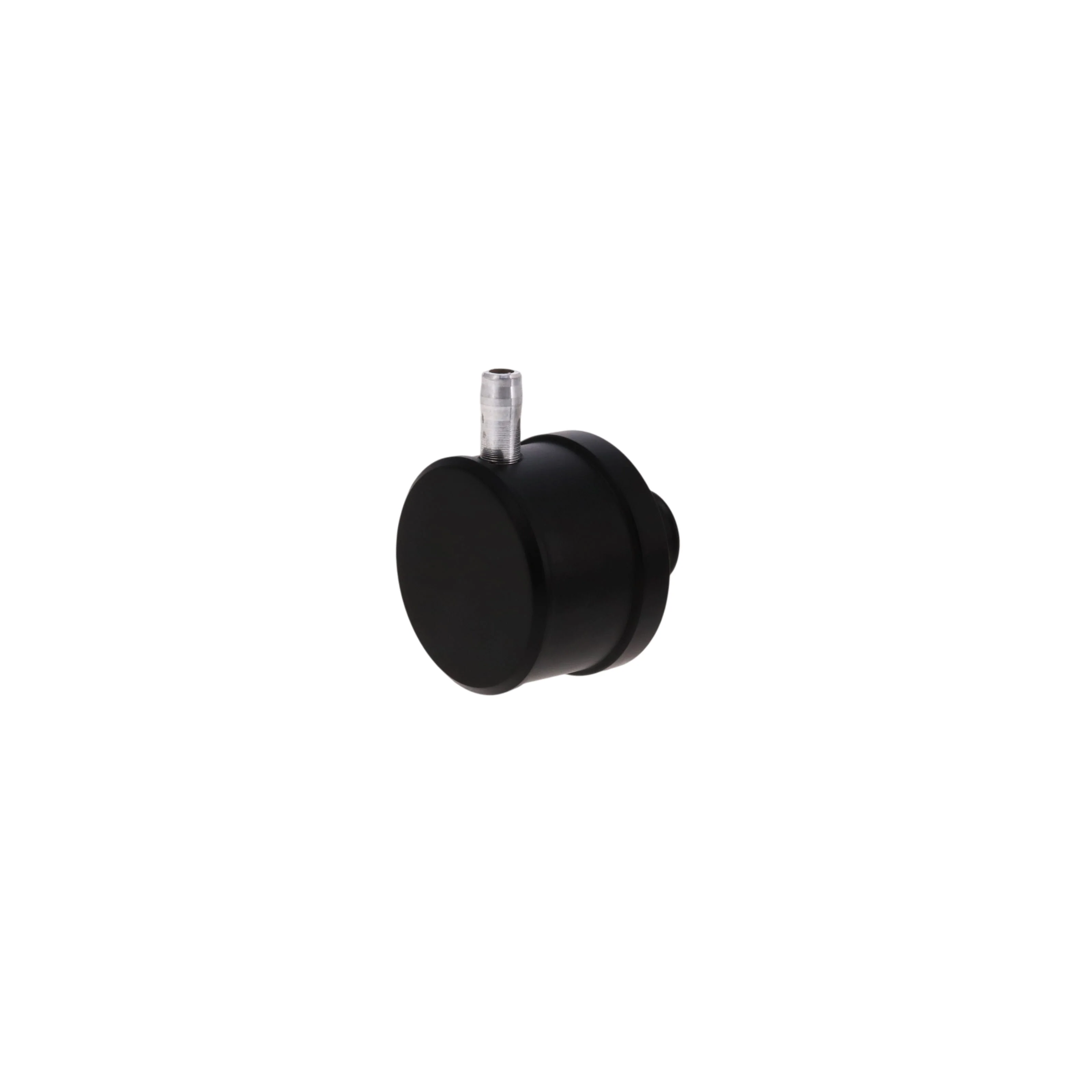 Aluminum Breather Cap, Push-In with Tube Smooth - Black - Image 3