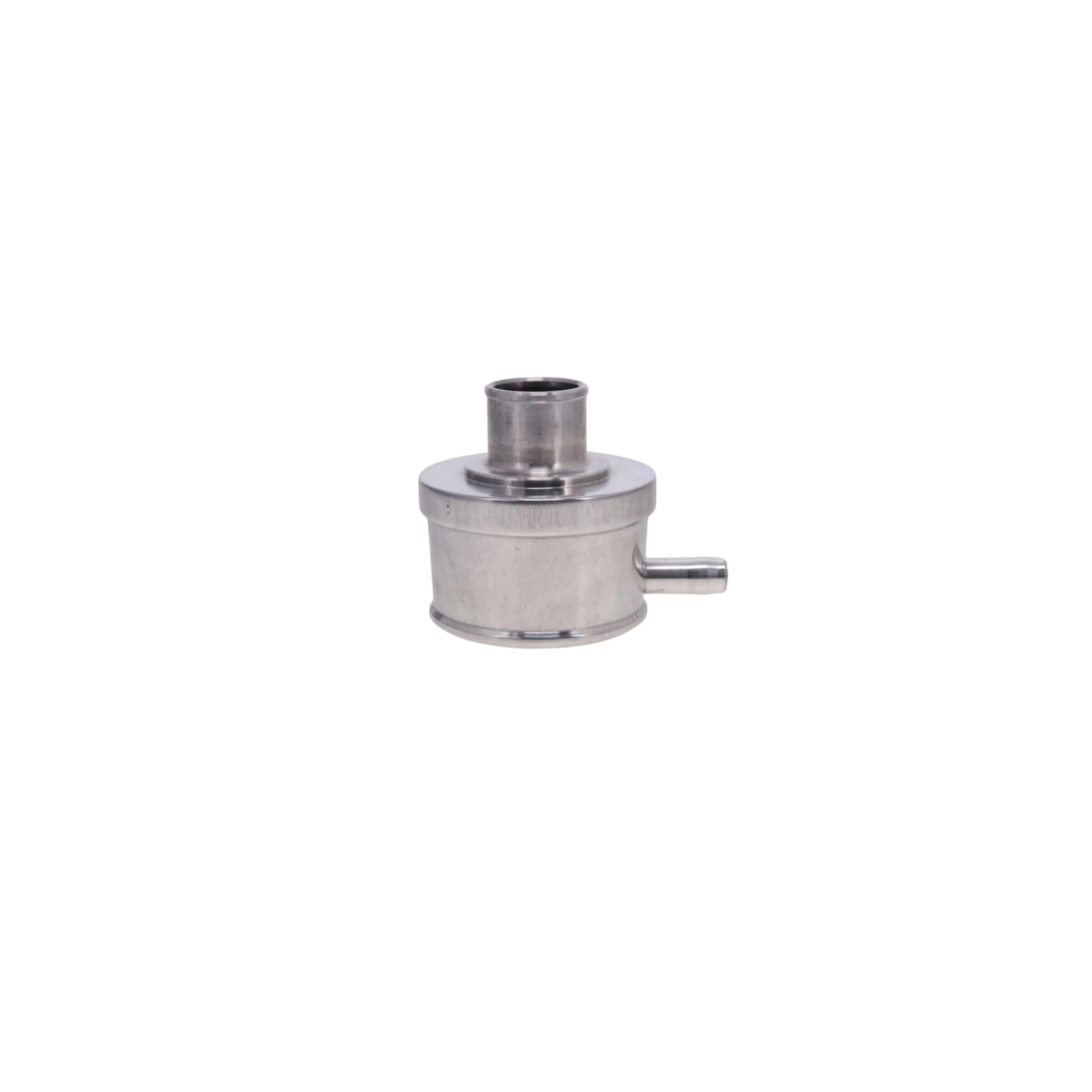 Aluminum Breather Cap, Push-In with Tube Smooth - Polished - Image 4