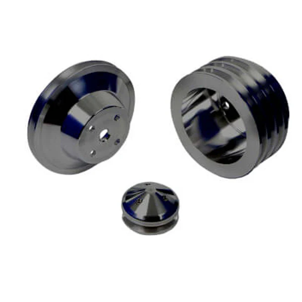 Big Block Chevy V-Belt Pulley Kit - LWP - Image 2