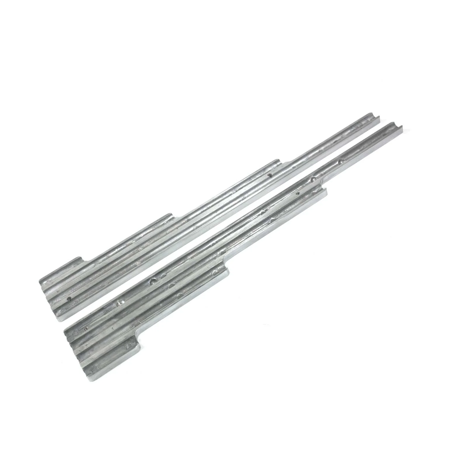 Billet Aluminum Ball-Milled Universal Wire Looms - Polished - Image 2