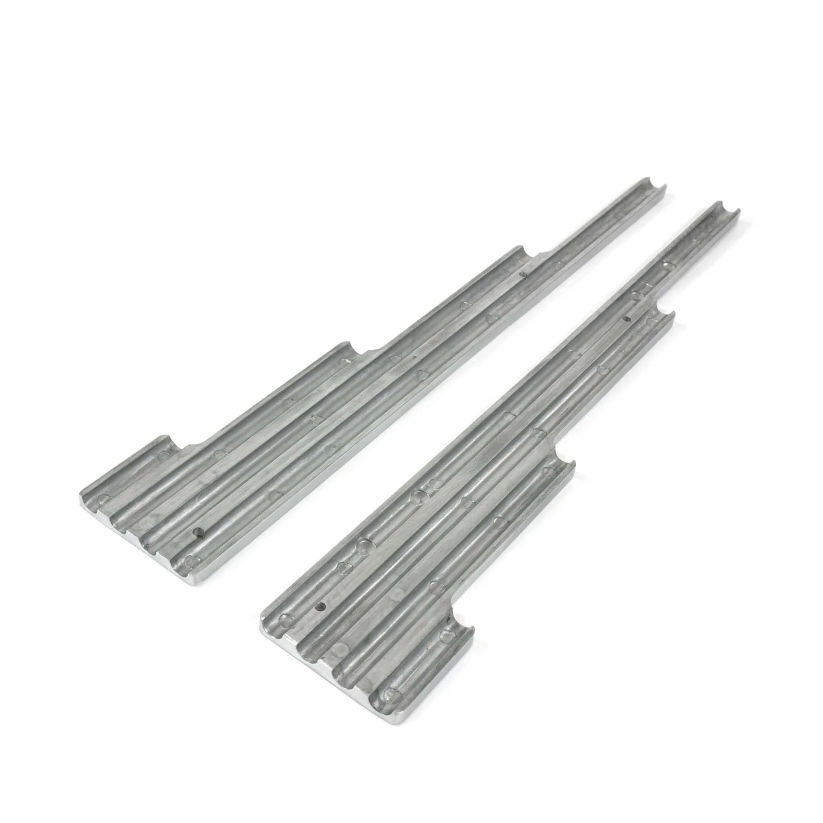 Billet Aluminum Smooth Universal Wire Looms - Polished - Image 3