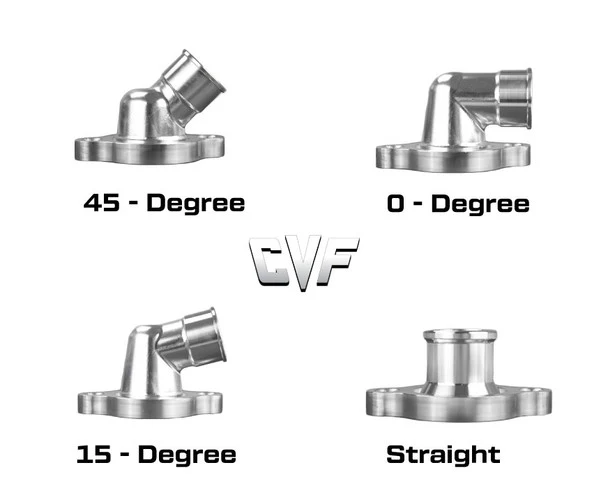 Billet Thermostat Housing - Polished - Image 5