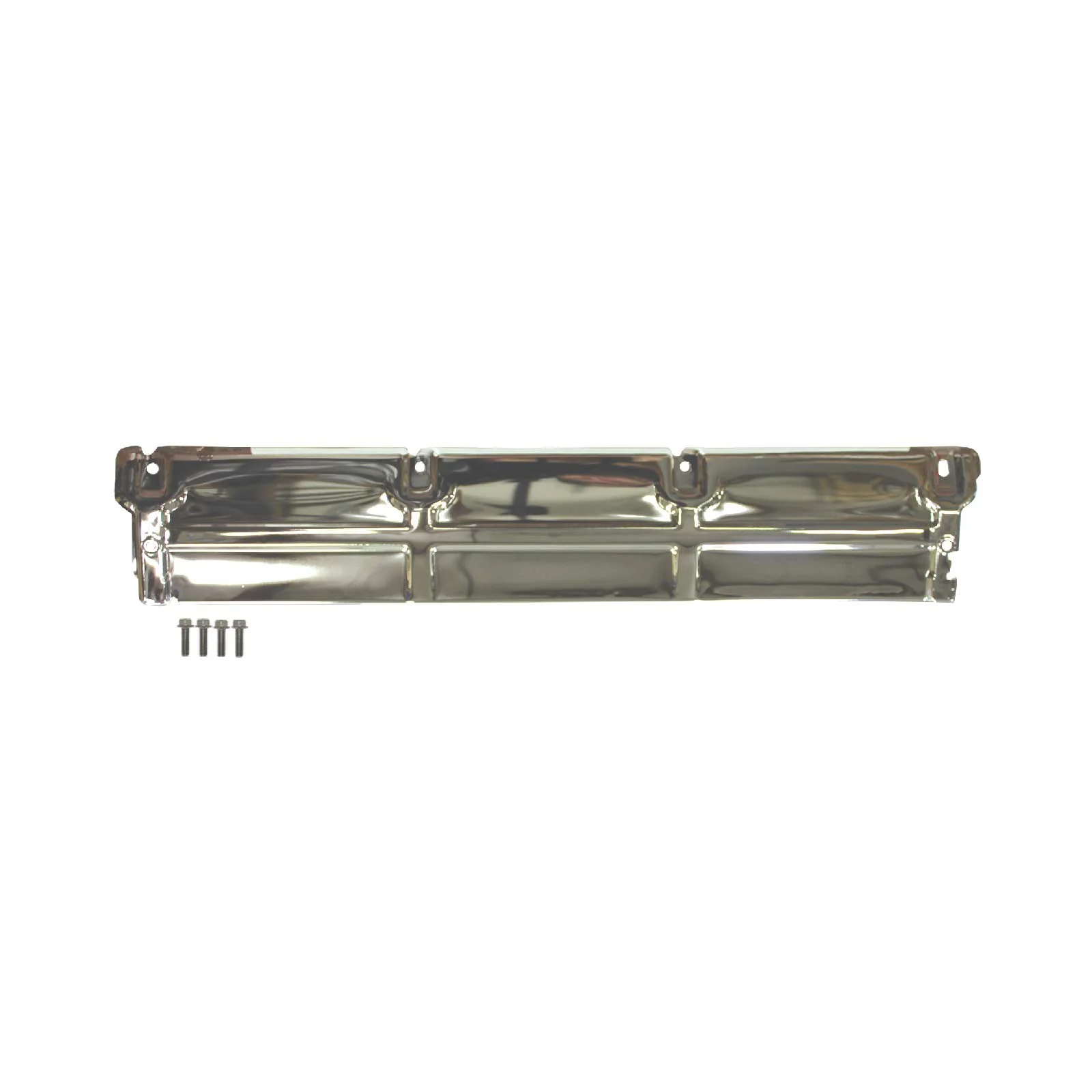 Chevelle / Malibu Steel Upper Radiator Support Cover for Heavy Duty Radiators - Chrome