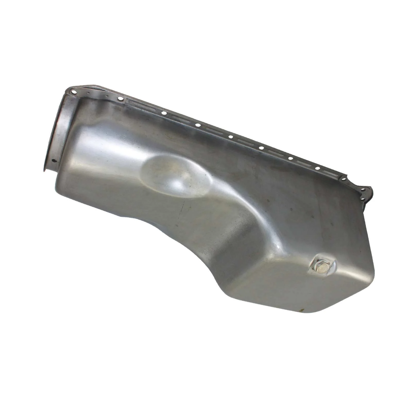 Chevy Big Block 2-Piece Rear Main Seal Steel Oil Pan - Unplated
