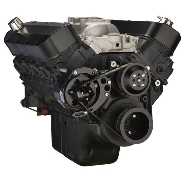 Chevy Big Block Serpentine Conversion Kit - Alternator Only, Long Water Pump - Black - Image 3