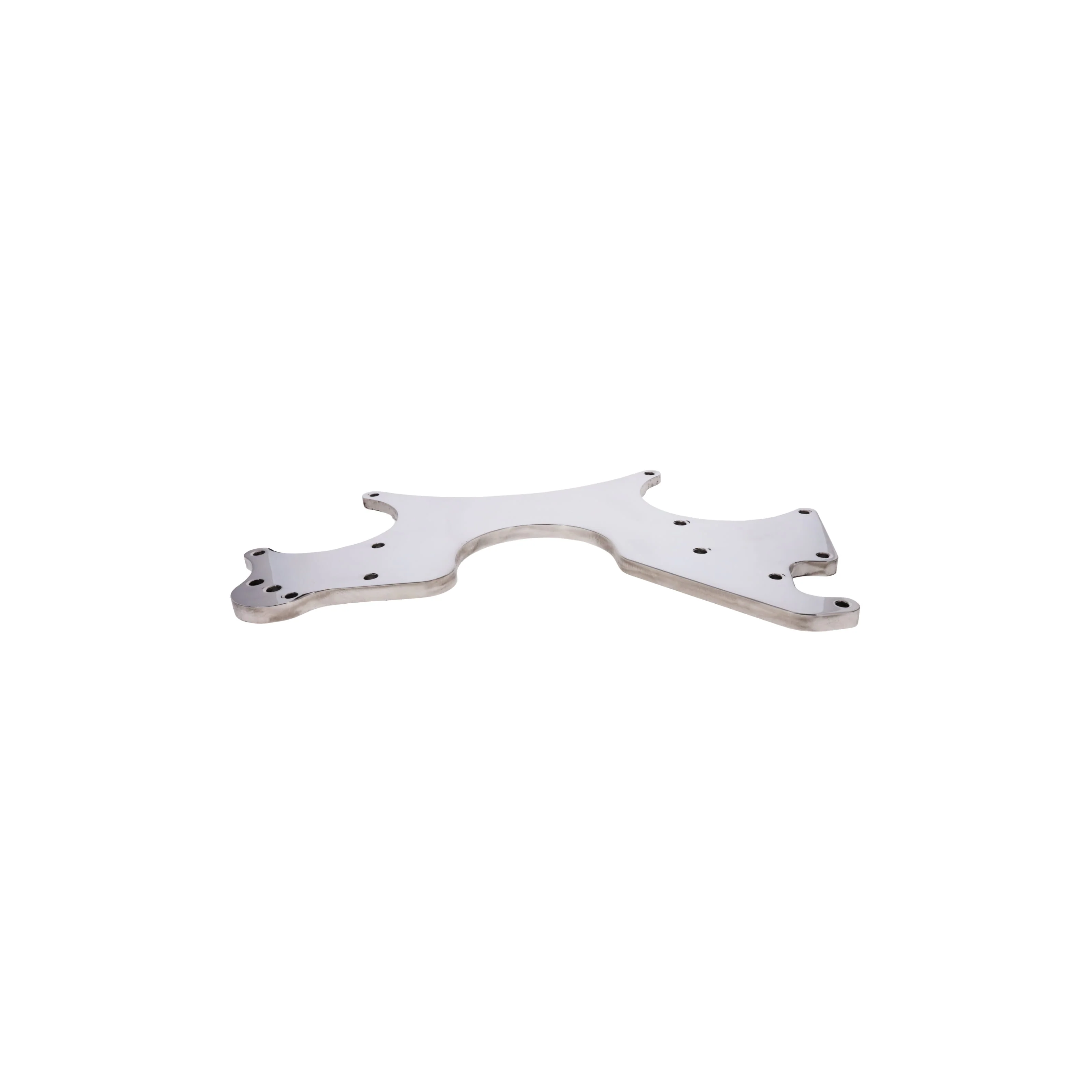 Chevy Big Block Serpentine Front Drive System Accessory Plate - Polished - Image 2