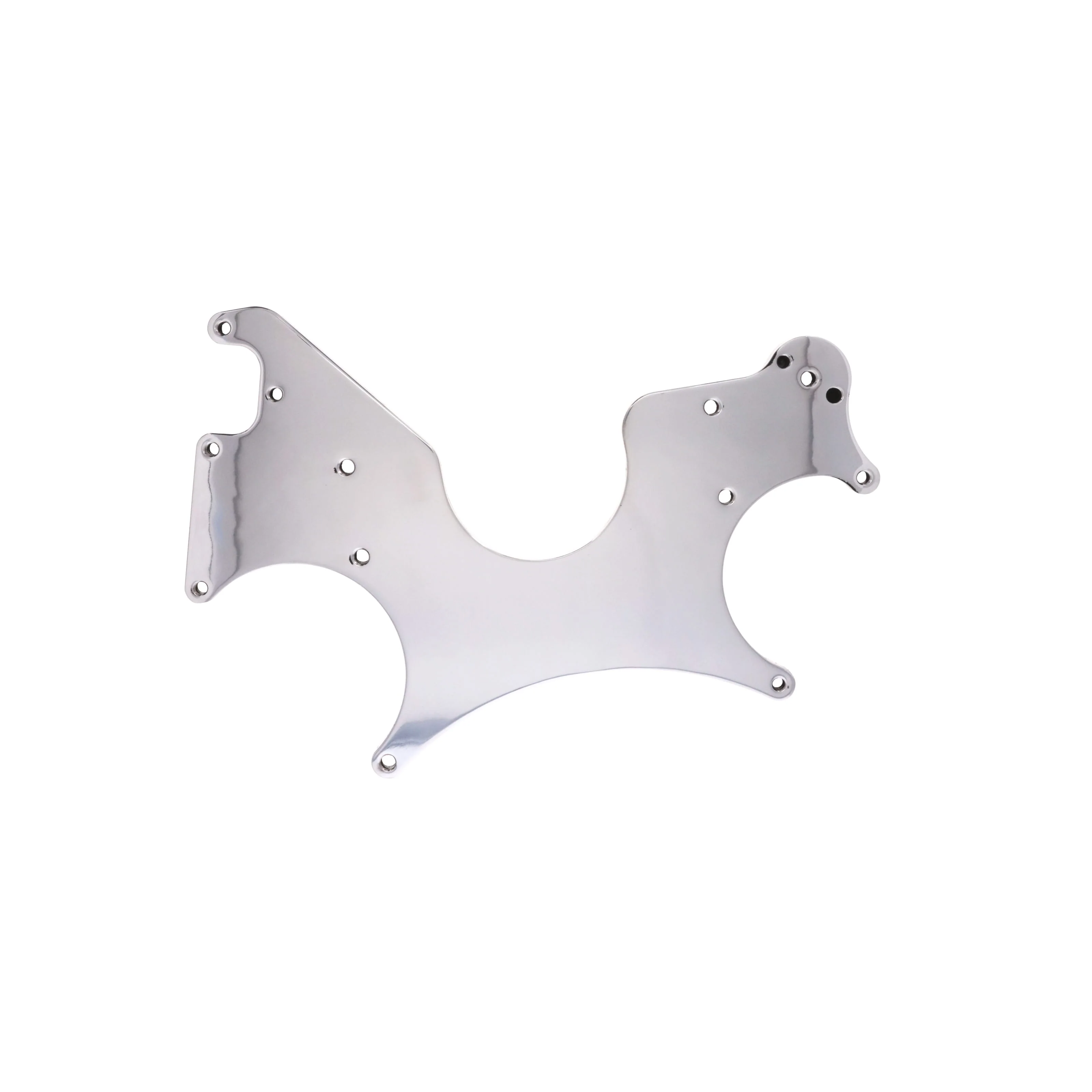 Chevy Big Block Serpentine Front Drive System Accessory Plate - Polished - Image 3