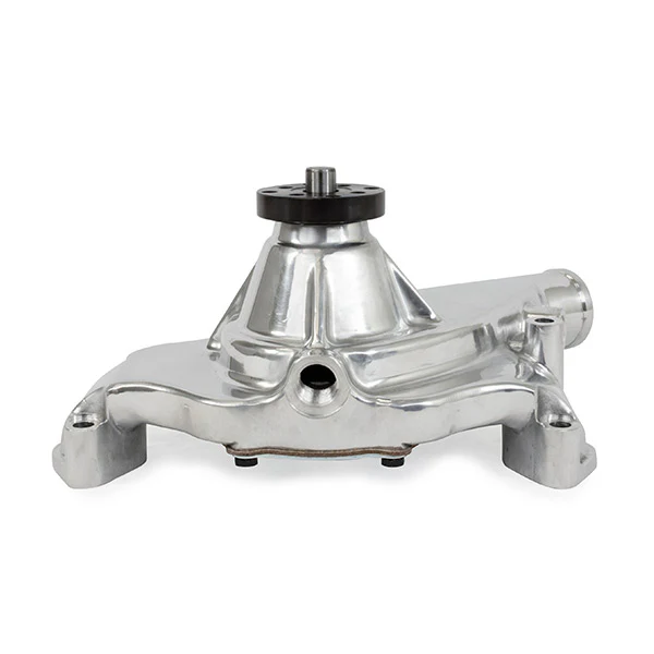 Chevy Big Block Short-Style Reverse Rotation High-Flow Mechanical Water Pump - Polished - Image 2