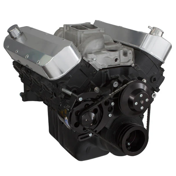 Chevy Big Block V-Belt System - Alternator Only, LWP - Black - Image 3