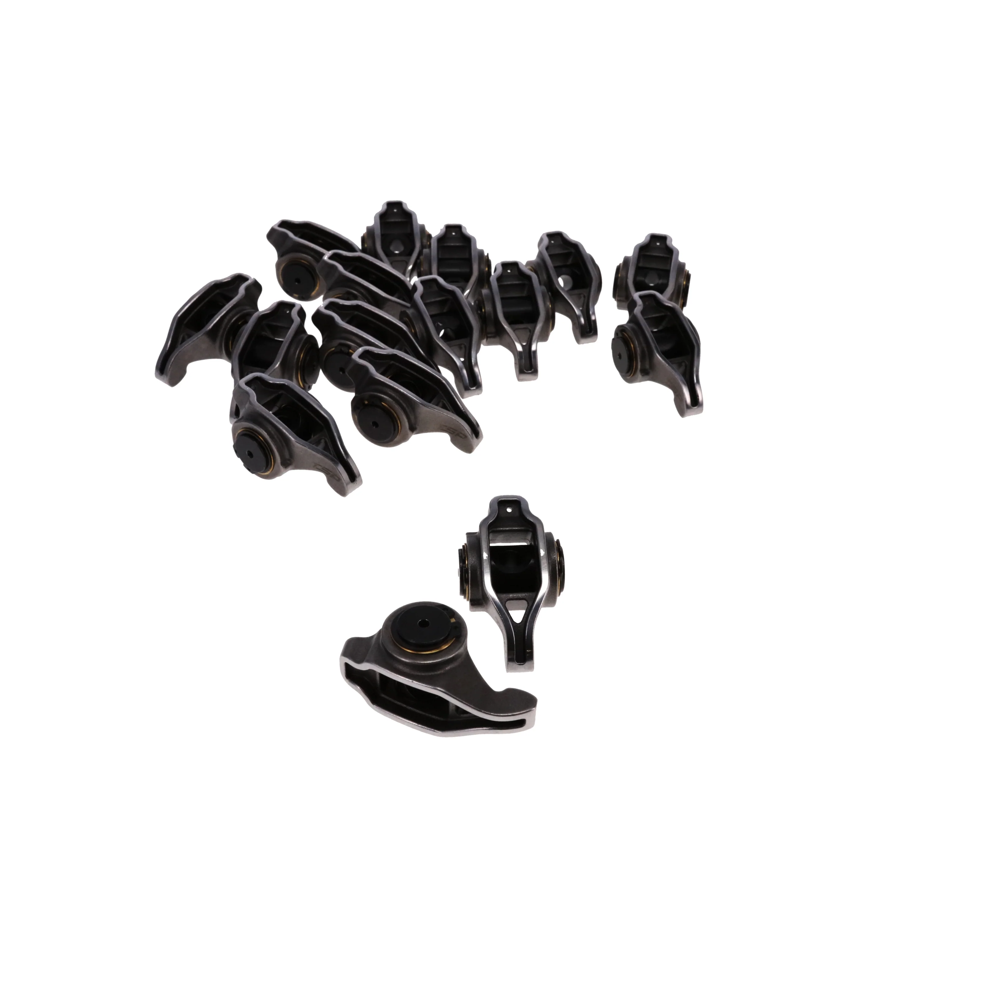Chevy LS1/LS2/LS6 Pro Series Cast Steel Rocker Arms, 1.7 Ratio, Bronze Bushing Trunnion - Image 3