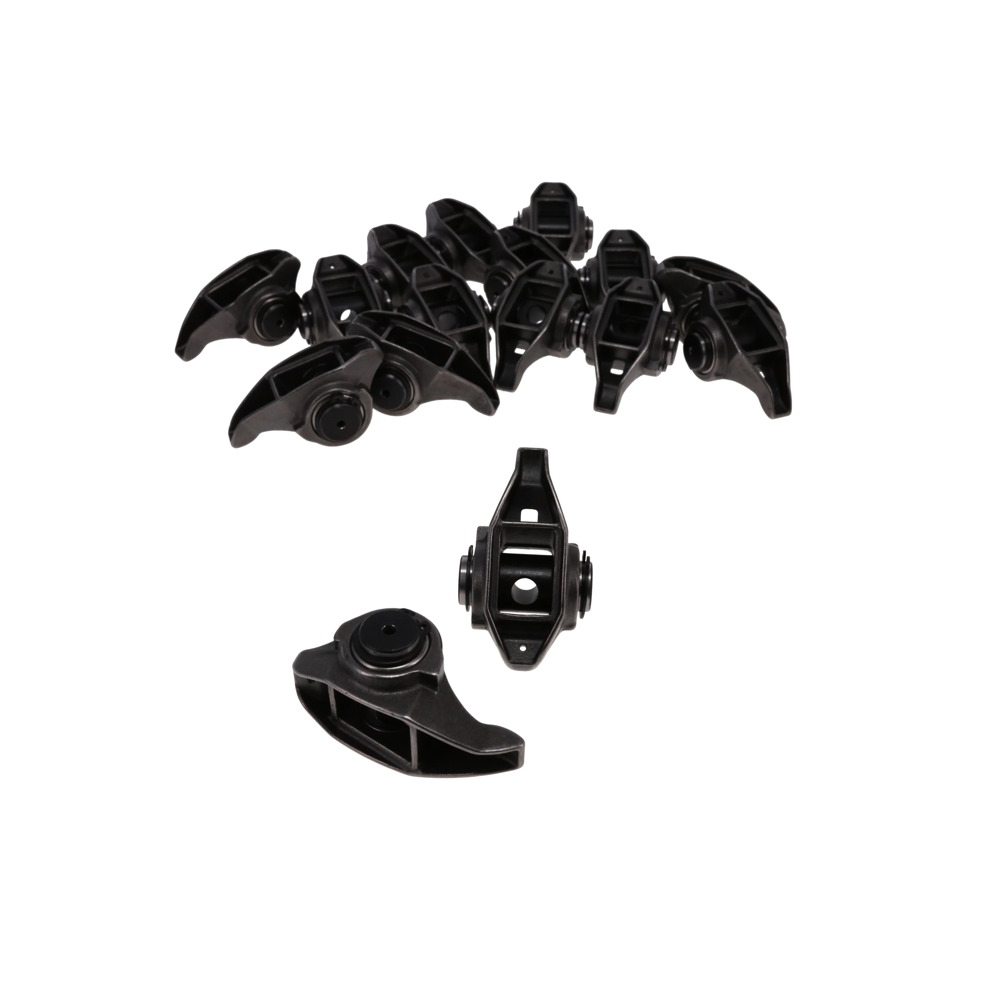 Chevy LS1/LS2/LS6 Pro Series Cast Steel Rocker Arms, 1.7 Ratio, Needle Bearing Trunnion - Image 3