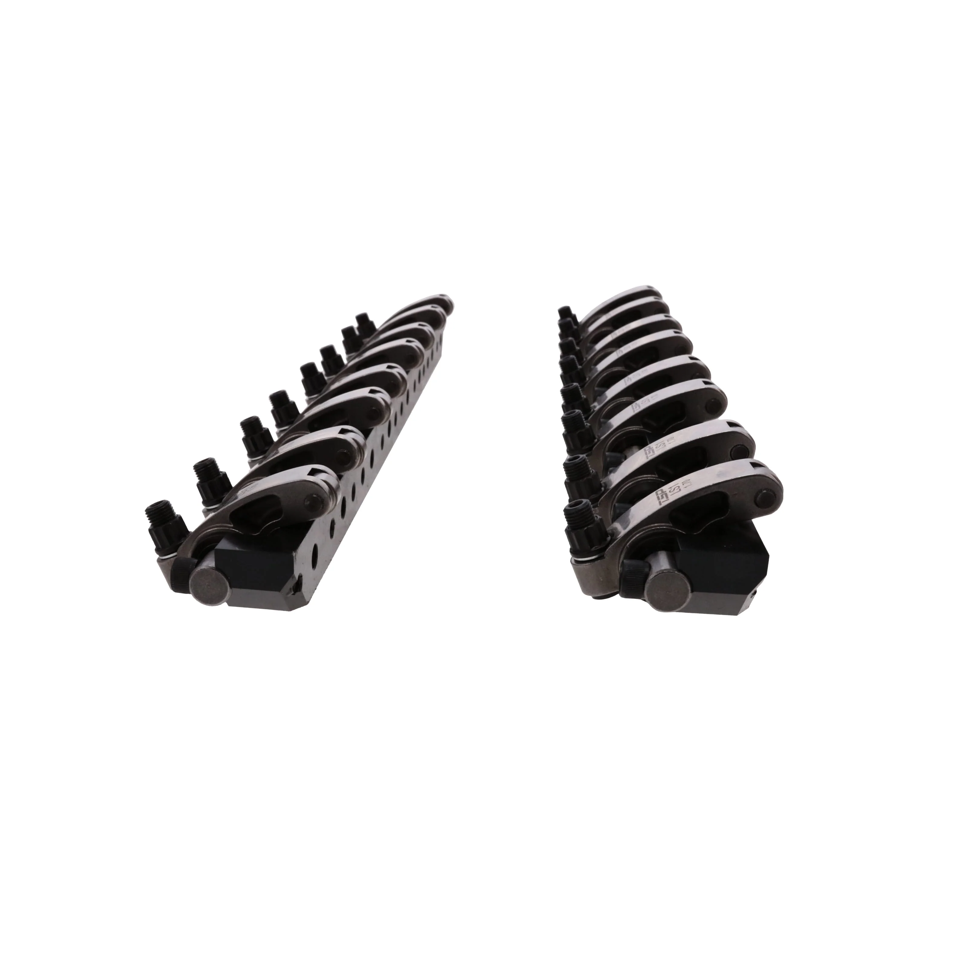 Chevy LS1 Stainless Steel Shaft Pro Series Rocker Arm System, 1.7 Ratio, Bronze Bushing Trunnion, Needle Bearing Tip - Image 6