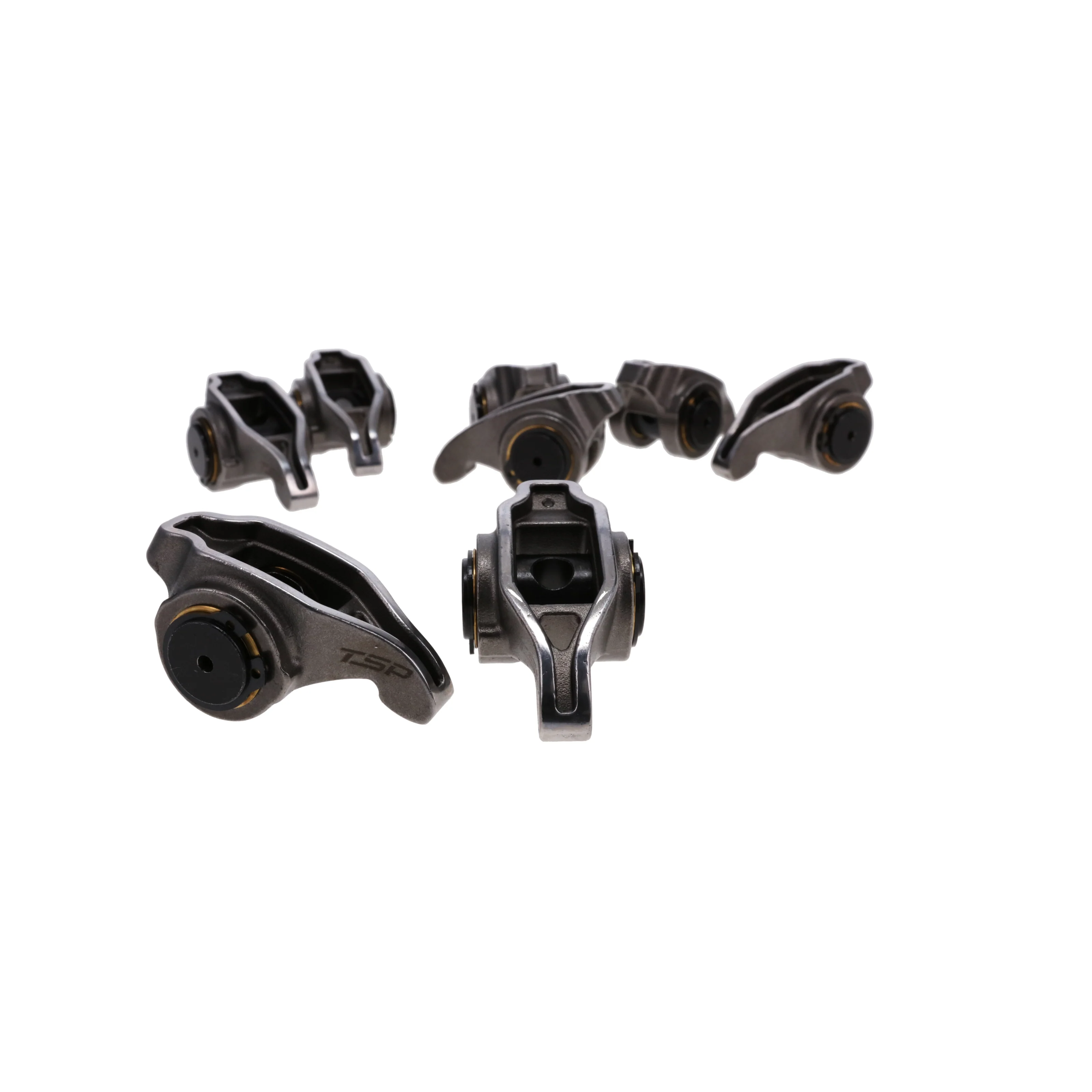 Chevy LS3/L92 Pro Series Cast Steel Rocker Arms, 1.7 Ratio, Bronze Bushing Trunnion - Image 3