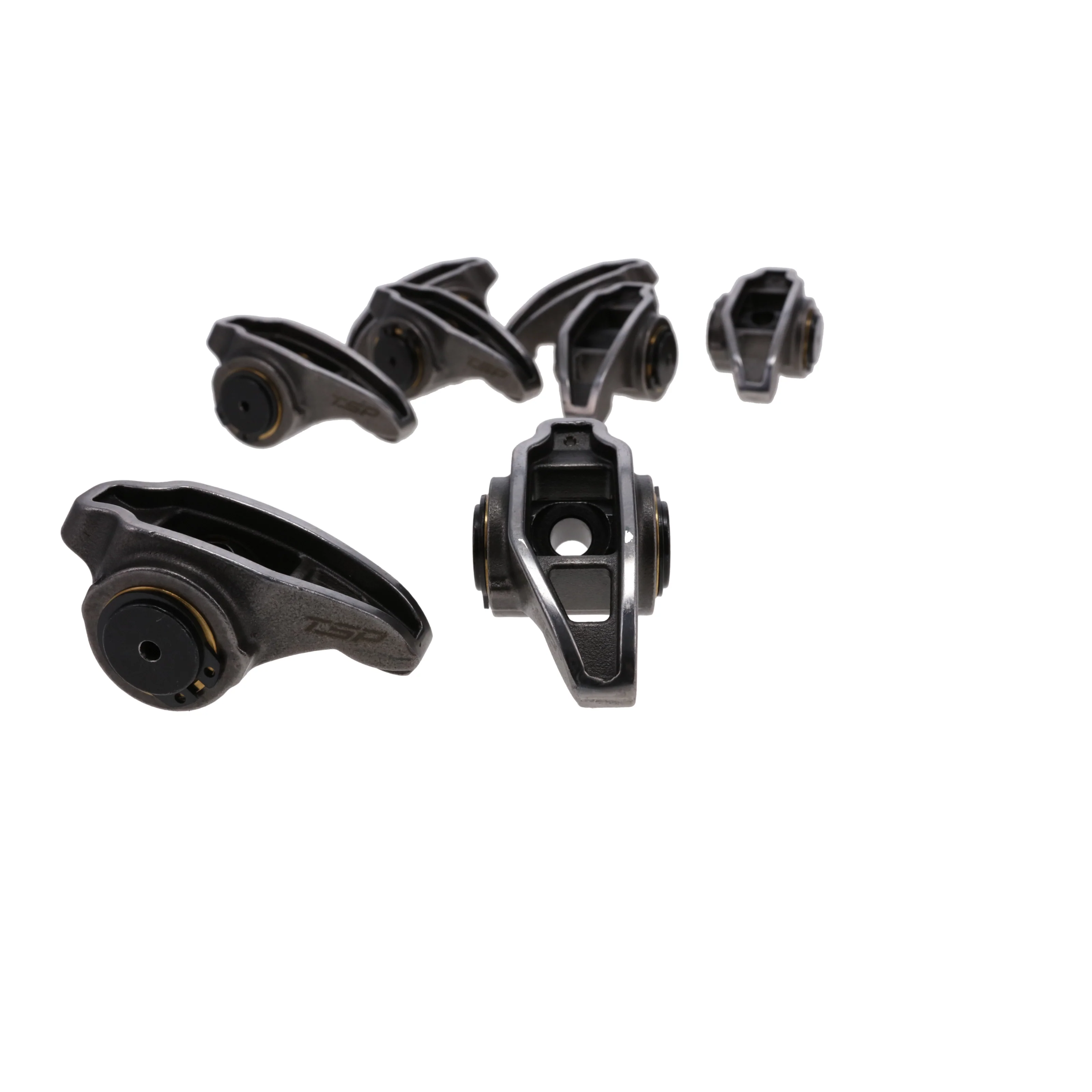 Chevy LS3/L92 Pro Series Cast Steel Rocker Arms, 1.7 Ratio, Bronze Bushing Trunnion - Image 4