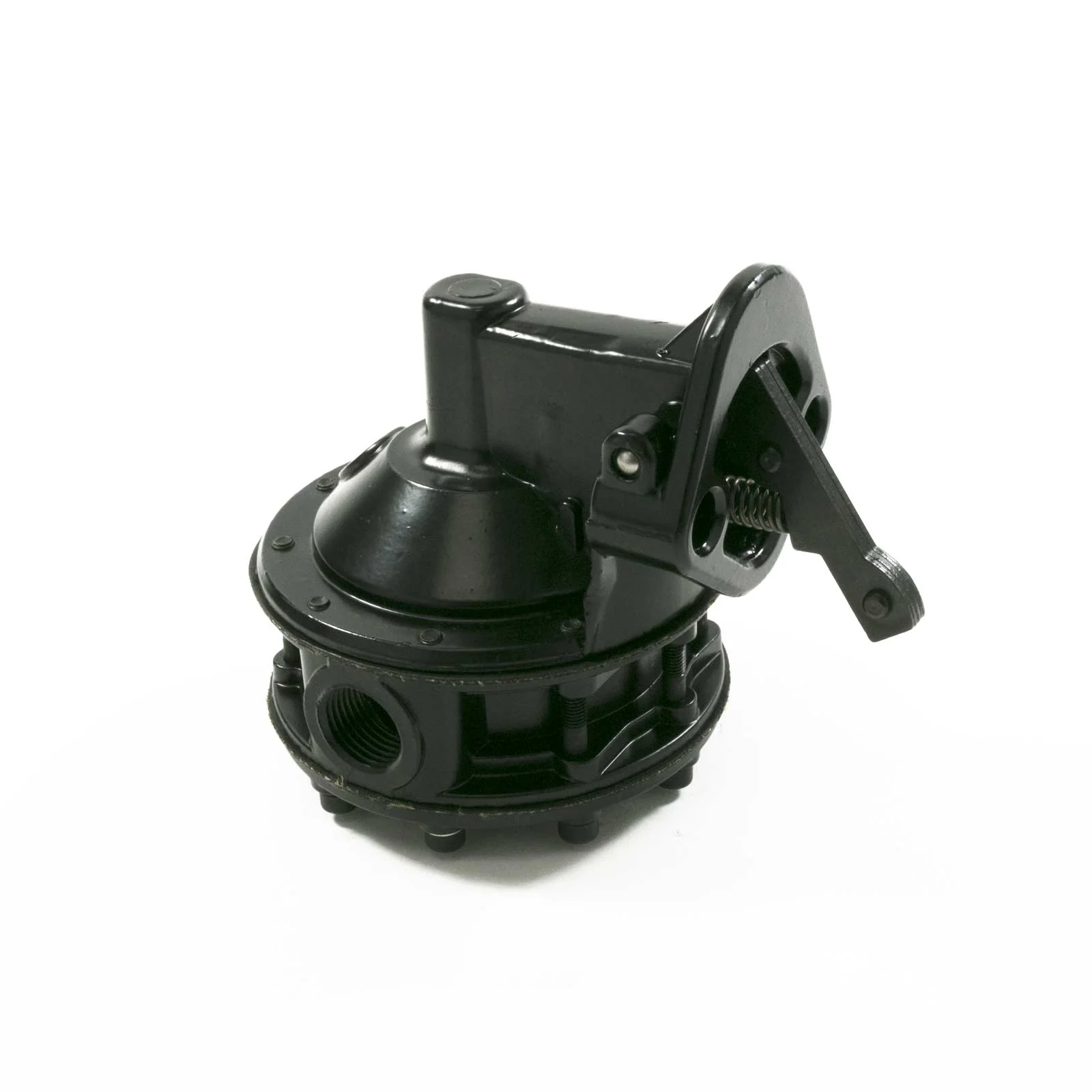 Chevy Small Block 6-Valve 7.5 PSI 110 GPH Mechanical Fuel Pump - Black - Image 4