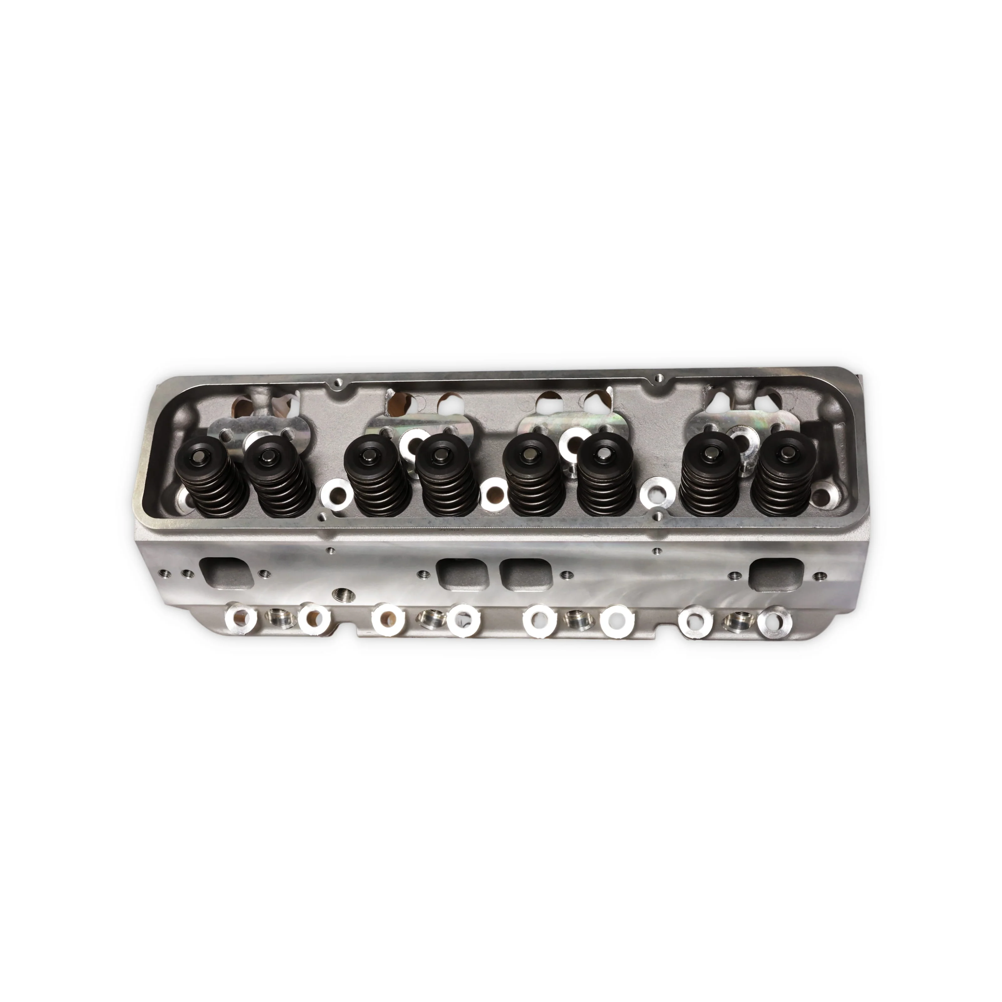 Chevy Small Block Angled Plug Hydraulic Roller Assembled Aluminum Cylinder Head - Image 5