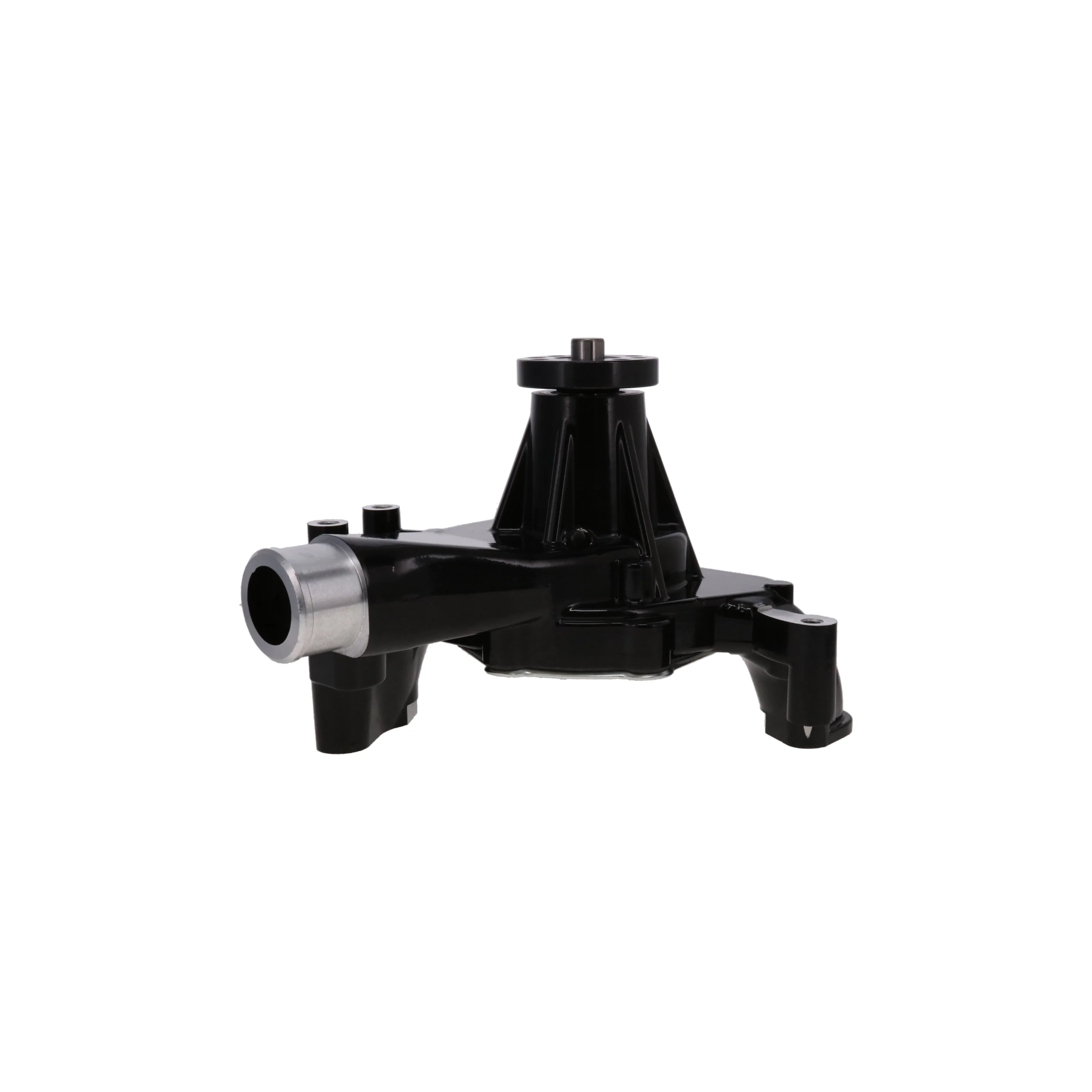 Chevy Small Block Long-Style Reverse Rotation High-Flow Mechanical Water Pump - Black - Image 5