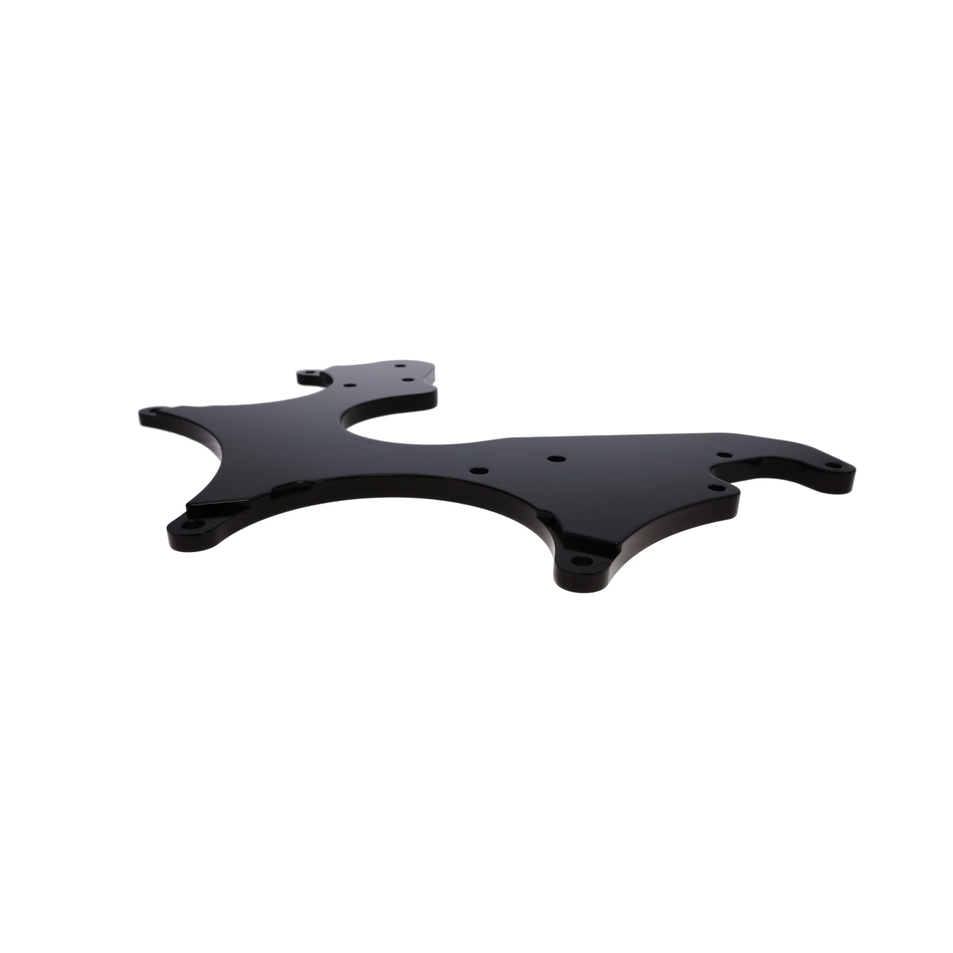 Chevy Small Block Serpentine Front Drive System Accessory Plate - Black - Image 3