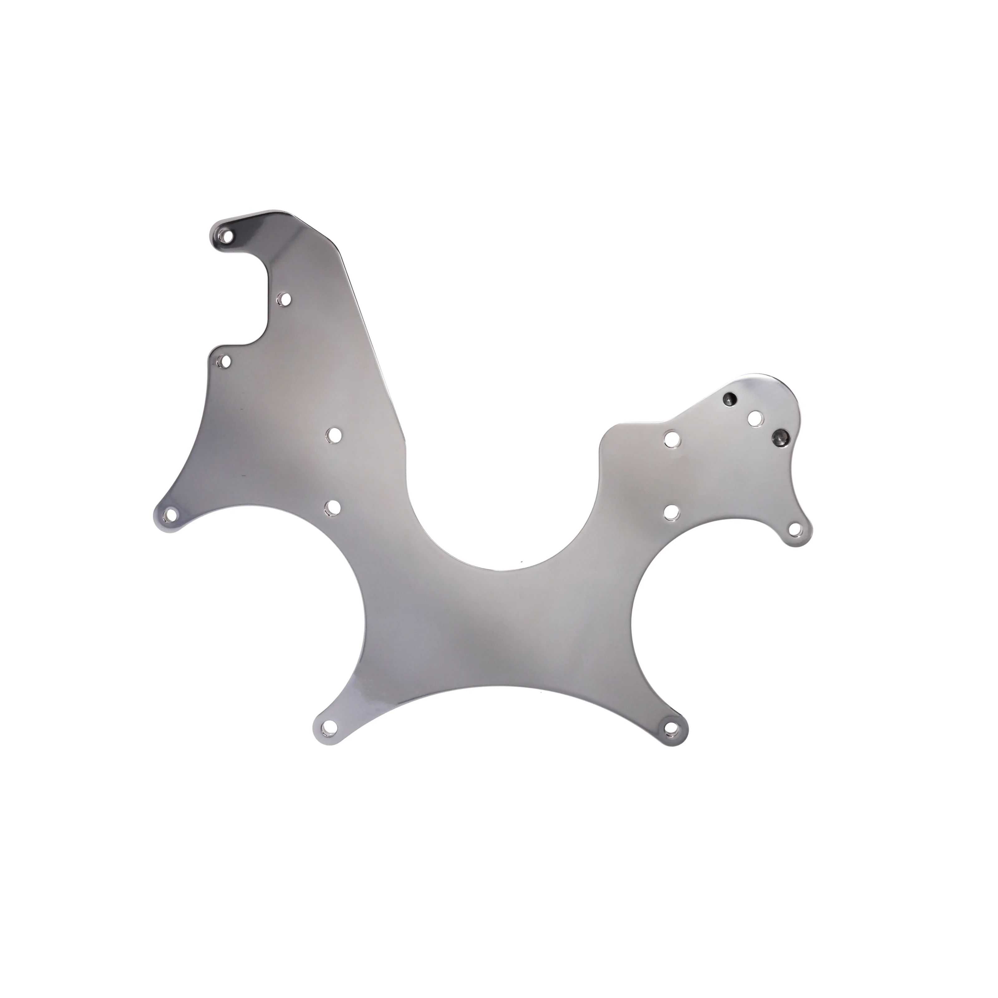 Chevy Small Block Serpentine Front Drive System Accessory Plate - Polished - Image 3