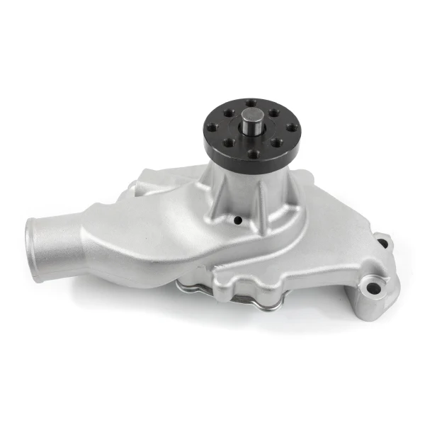 Chevy Small Block Short-Style High-Flow Mechanical Water Pump - Satin - Image 2