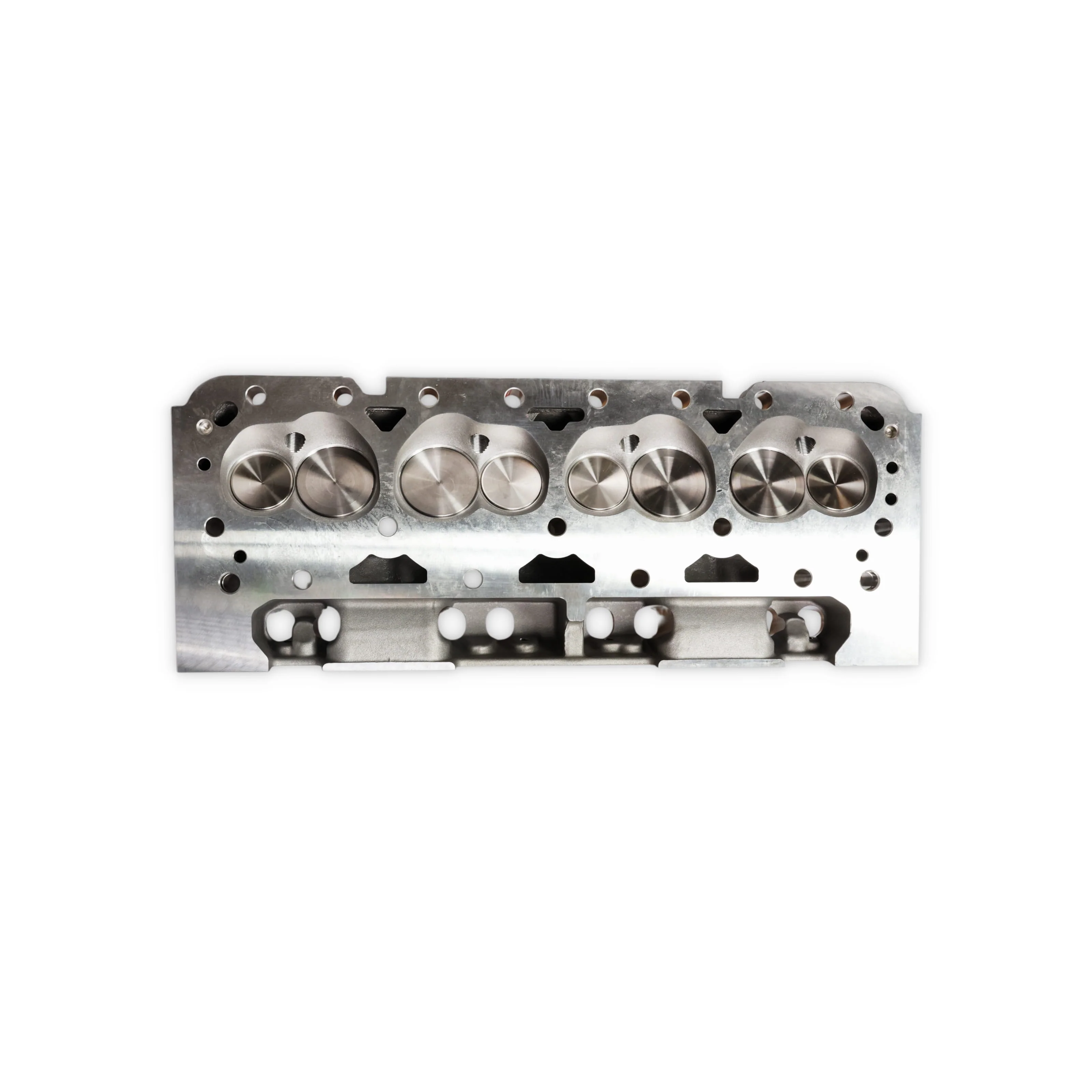 Chevy Small Block Straight Plug Hydraulic Roller Assembled Aluminum Cylinder Head - Image 5