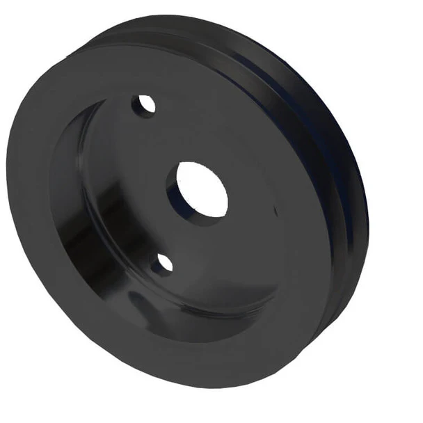 Chevy Small Block V-Belt Pulley Kit - Short Water Pump - Image 7