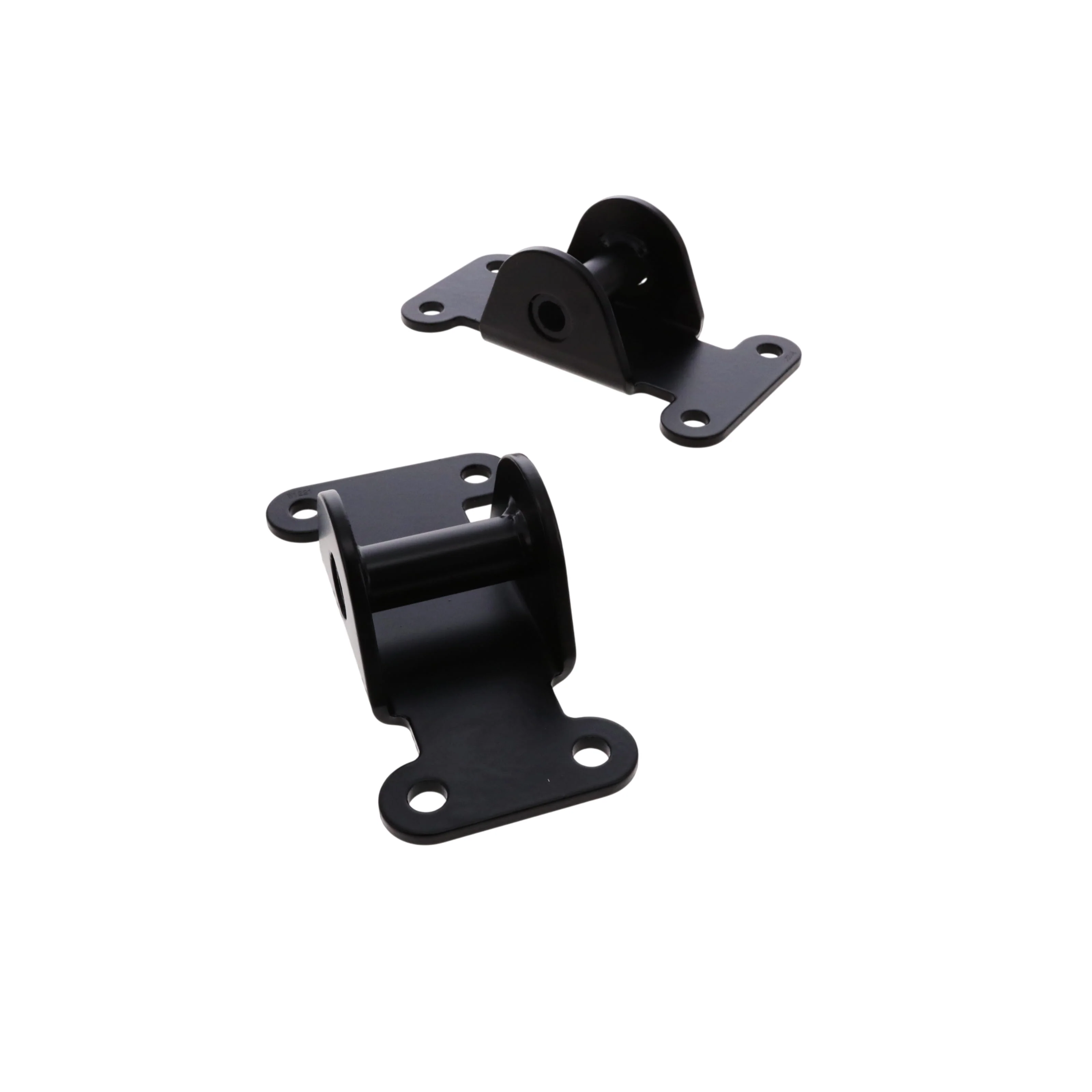 Chevy V8 Solid Steel Frame Pad Engine Mounts - Black - Image 3