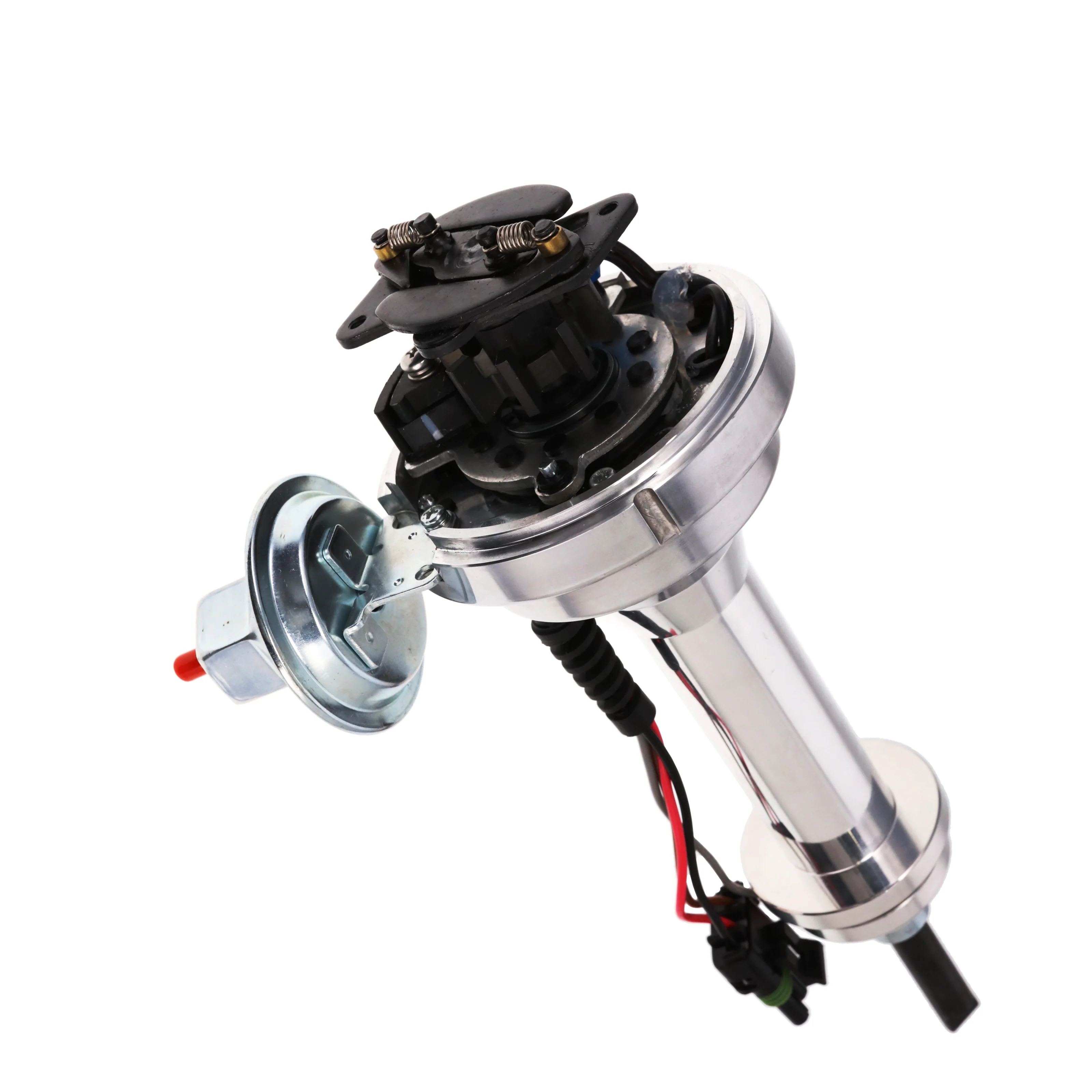Chrysler BB 383/400 V8 Pro Series Ready to Run Distributor with Female Cap - Red - Image 3